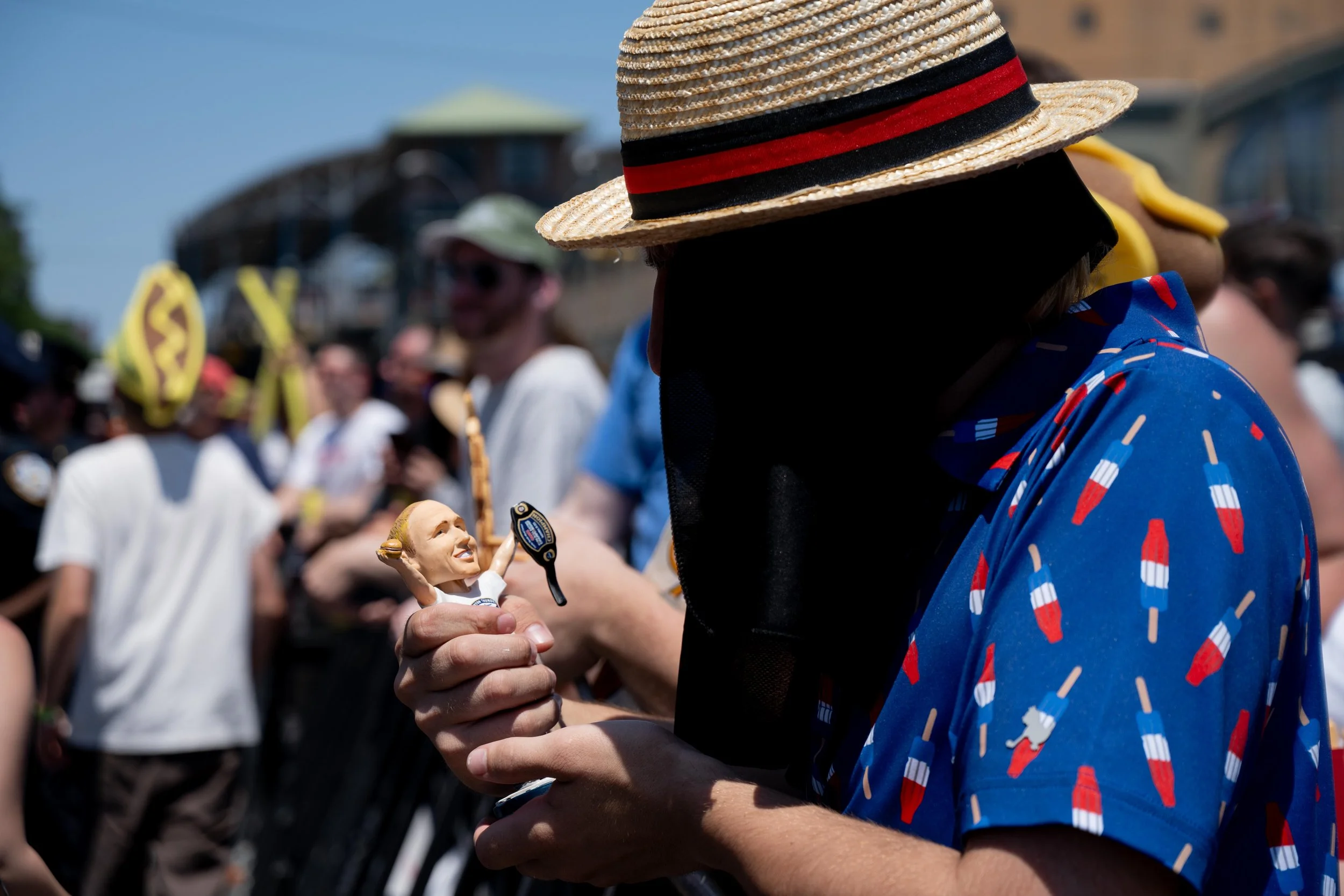 July 2025, Coney Island
Nathan's Famous Hotdog contest