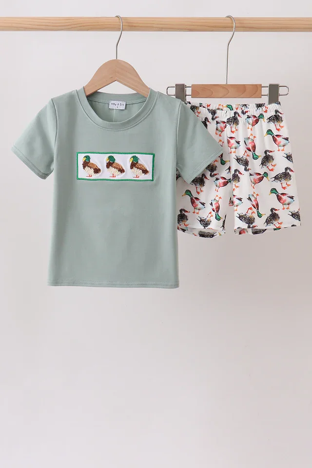 Sage Mallard Short Set