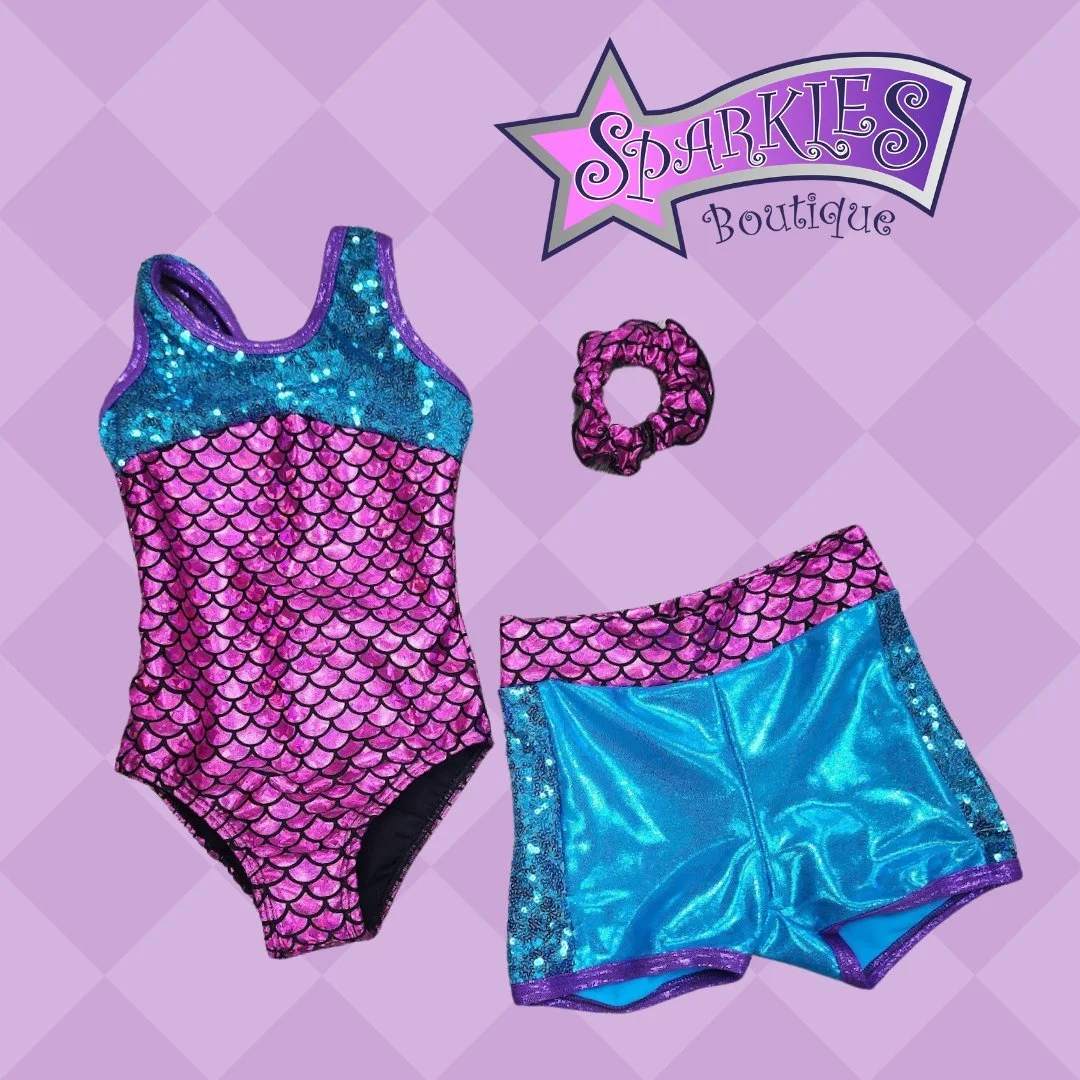 Get your Mer-Mazing dance and gymnastics gear here!
✨
https://sparklesmyrtlebeach.com/shop/p/teal-and-pink-sequined-and-shimmery-foli-mermaid-leo