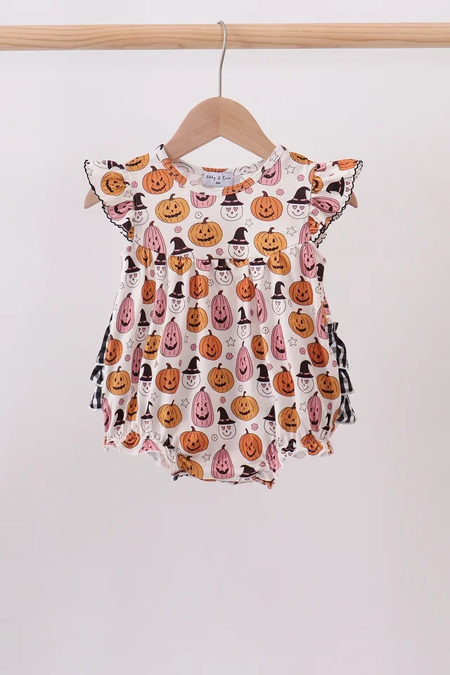 Pumpkin Ruffle Bubble