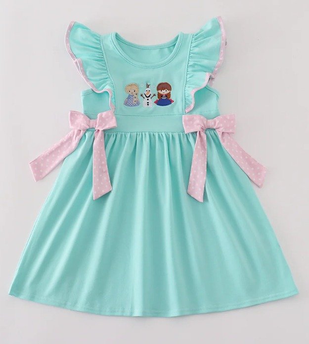 Frozen Embroidered Dress