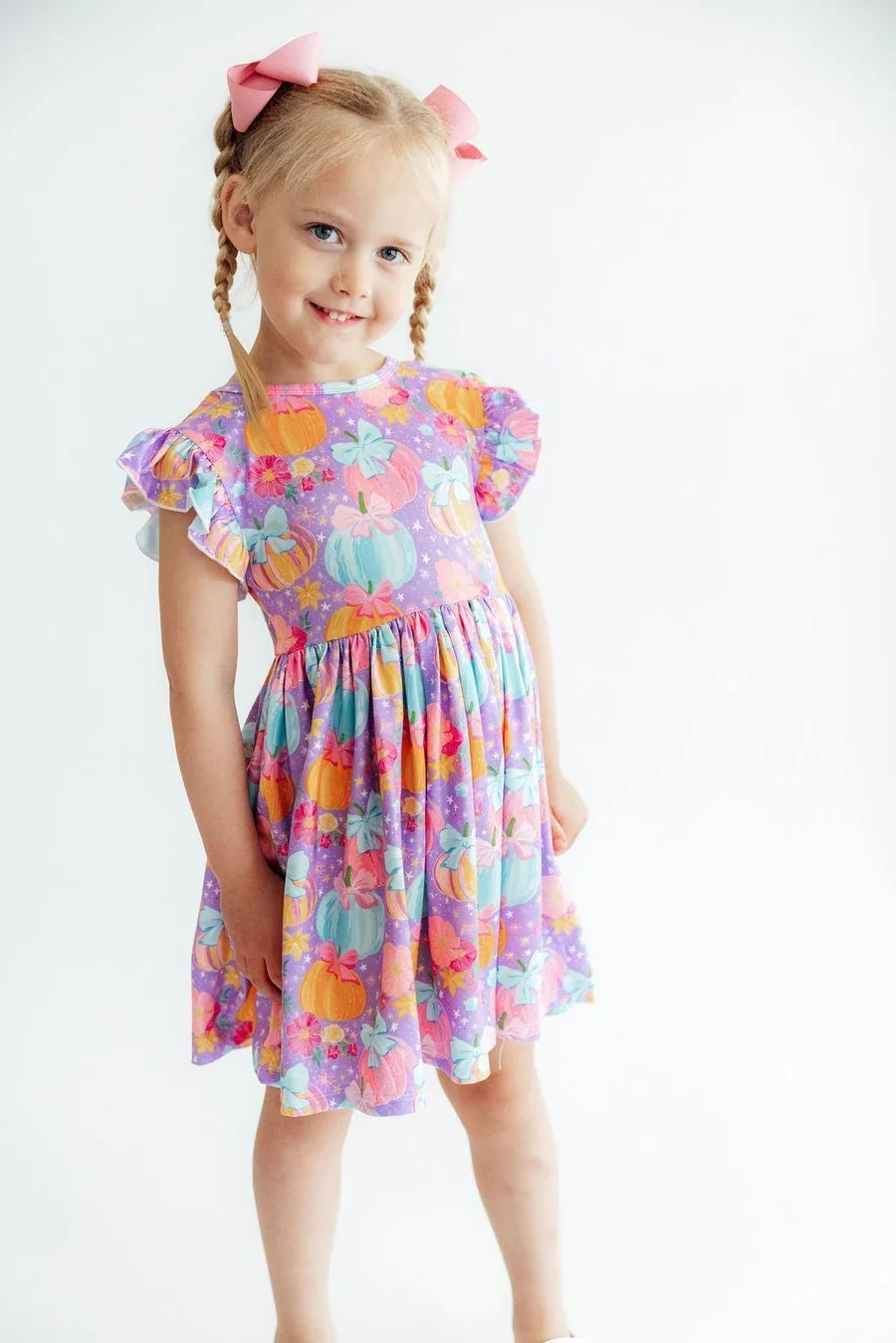 Autumn Sparkle Twirl Dress
