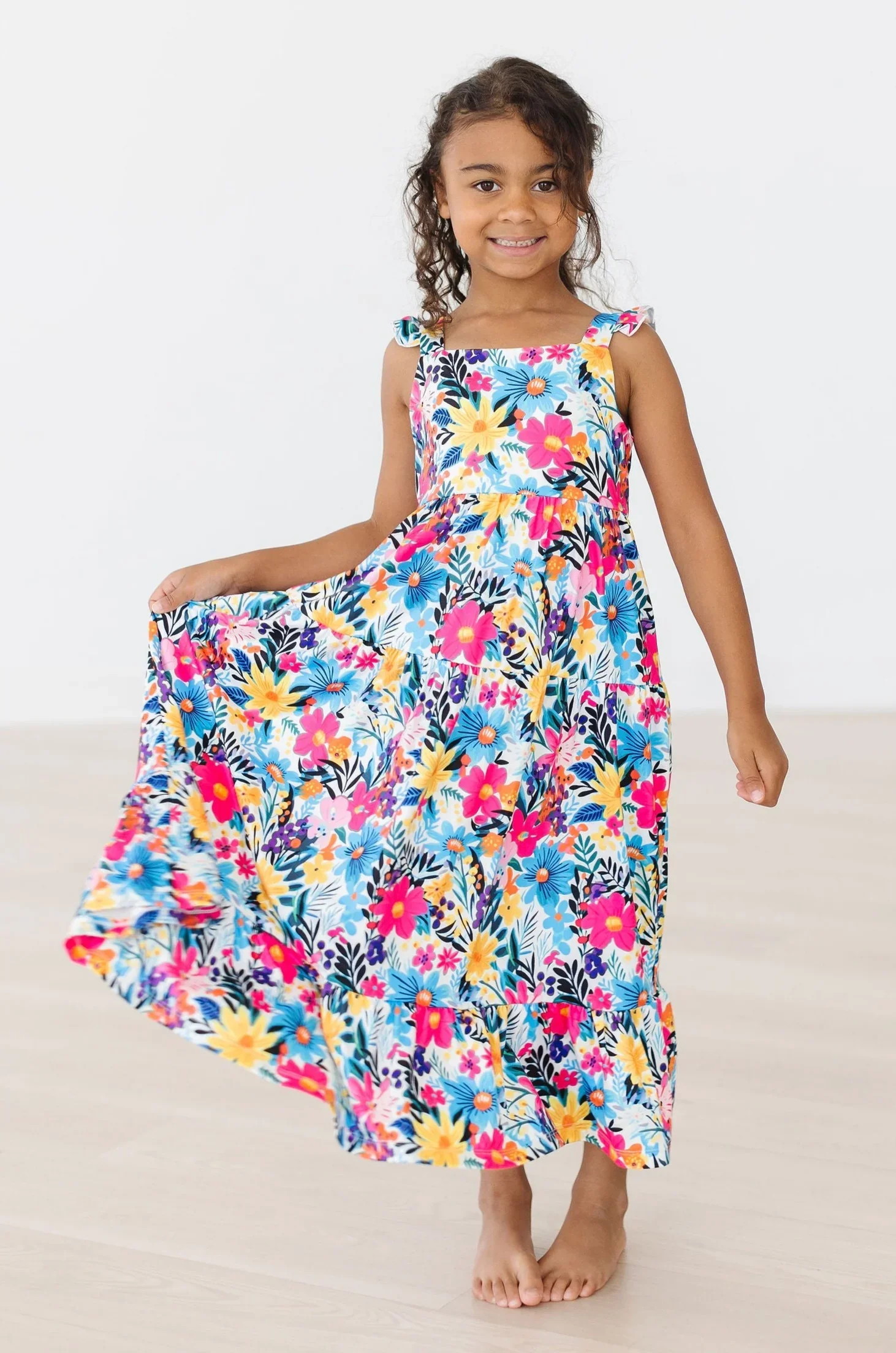Petal Paradise Maxi Dress