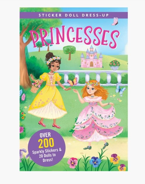 Princess Sticker Doll Book