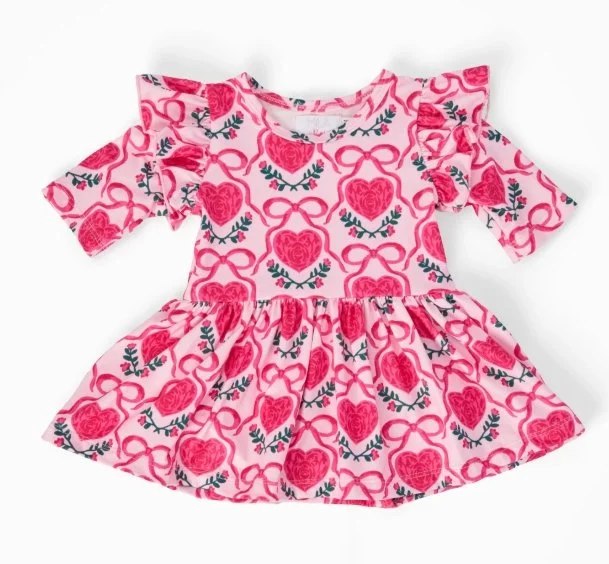 Fluttering Hearts Bodysuit