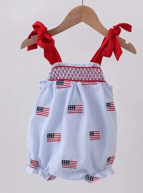 Flag Embroidered Bubble