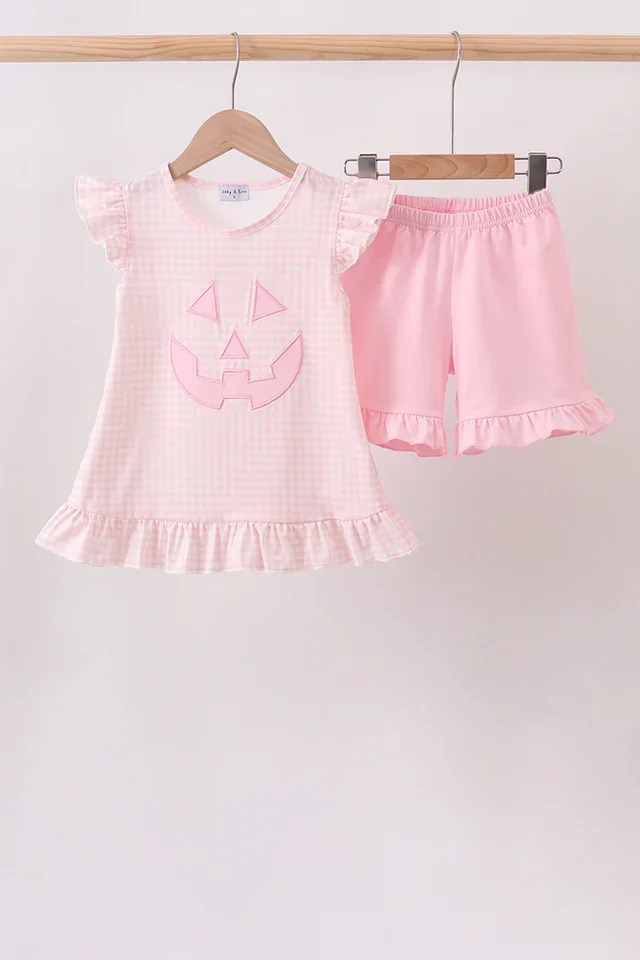 Pink Jack-O-Lantern Set