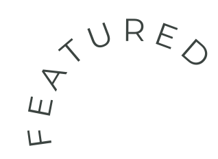 The word 'FEATURED' arranged in a semi-circular shape.