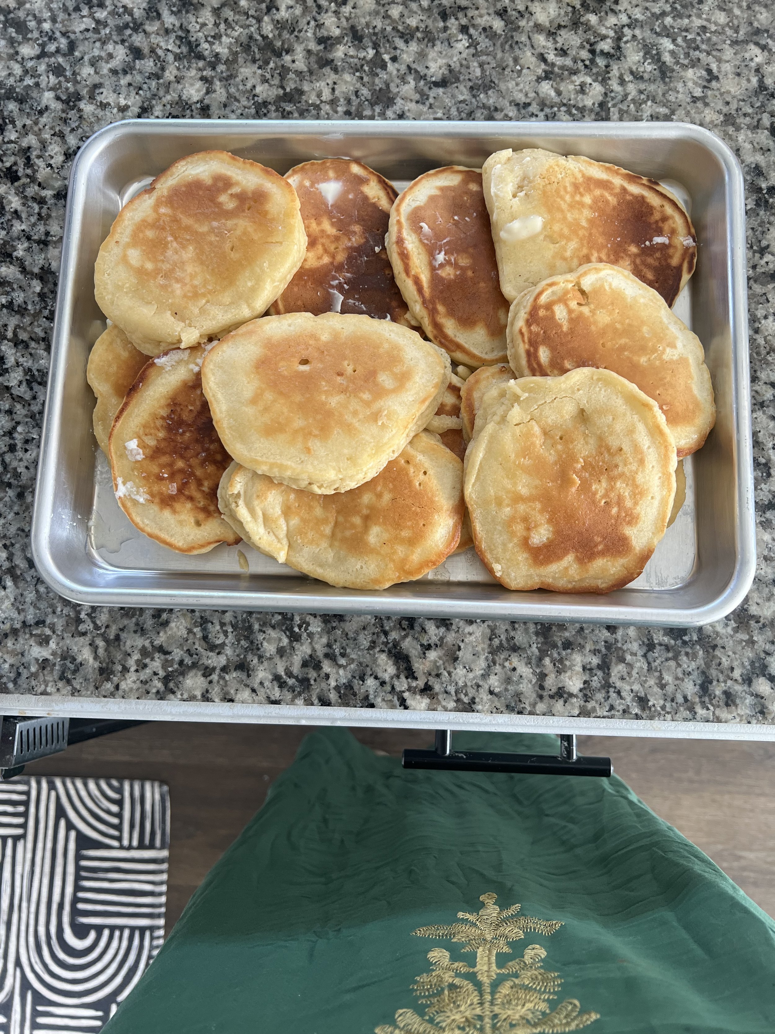 Pillowy fluffy pancakes