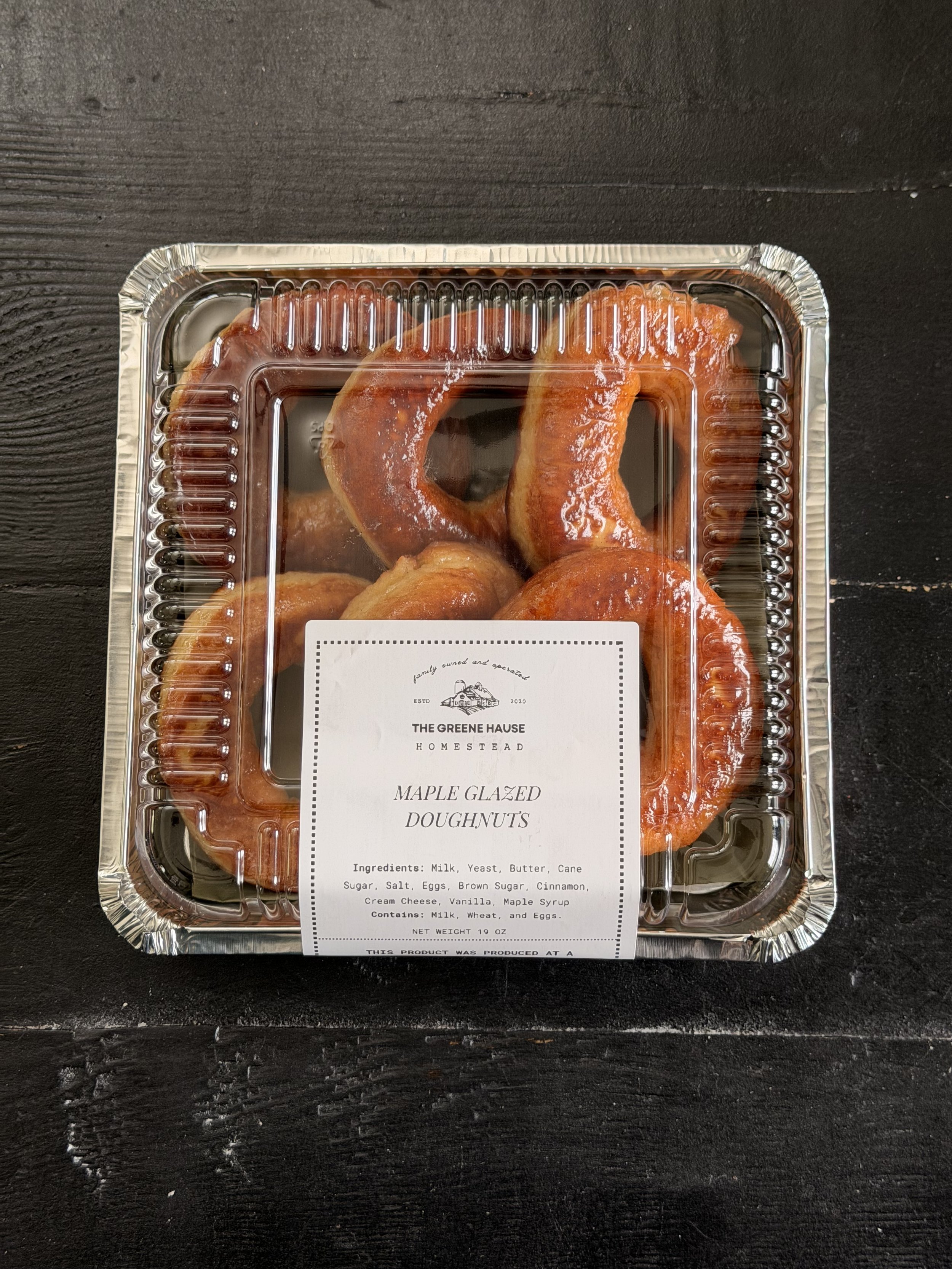 Maple Glazed Doughnuts