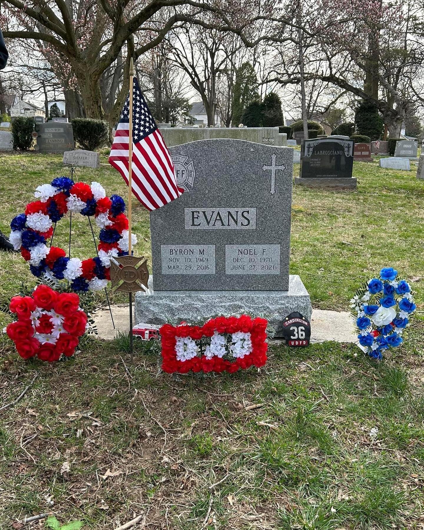 For the last 7 years, March 29th has been a somber day for the members and families of Local 2493. On March 29th, 2016 Firefighter Byron Evans of Station 37 on the B Platoon passed away from a line of duty related illness. Firefighter Evans was affec