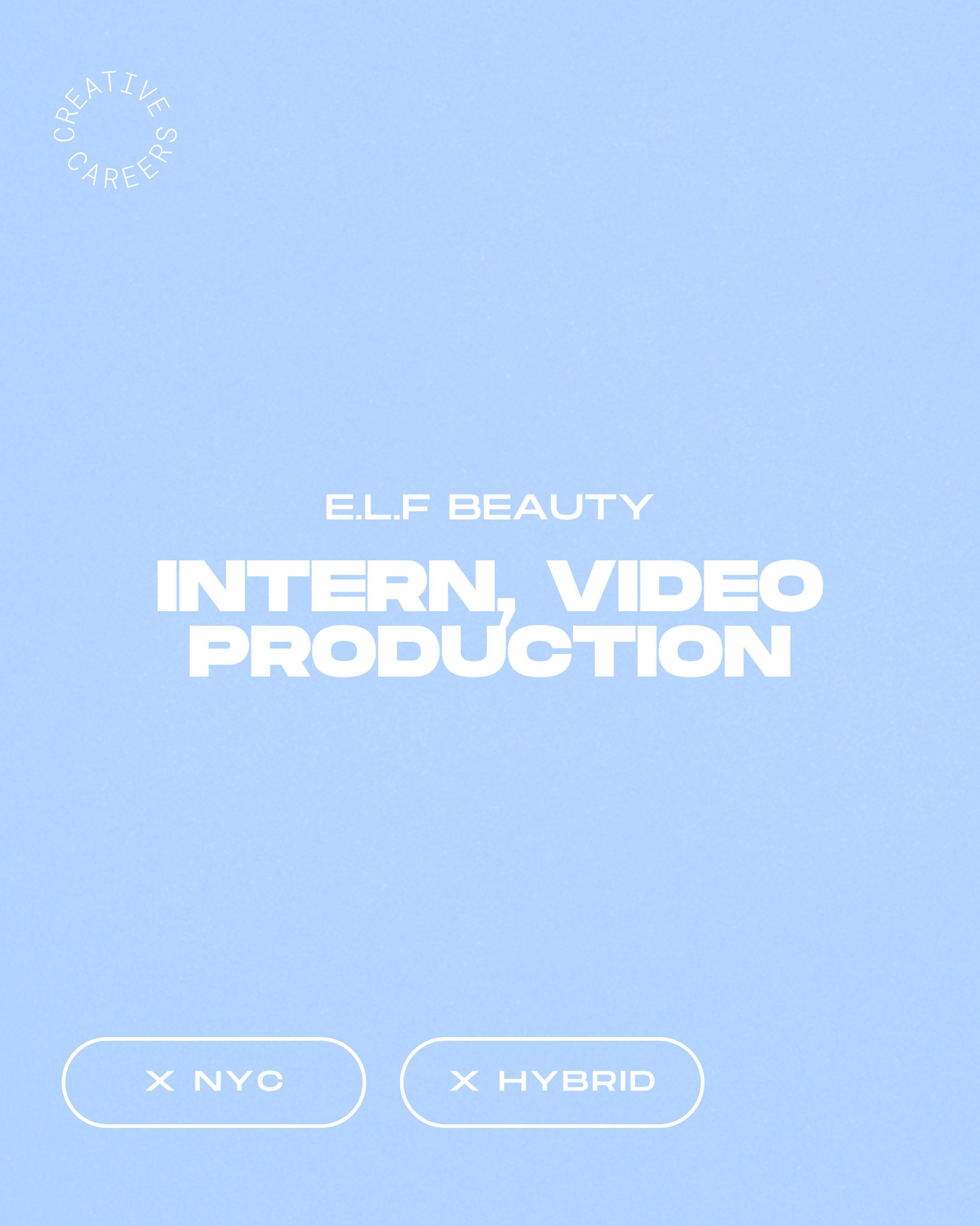 ELF - Intern, Video Production - NYC