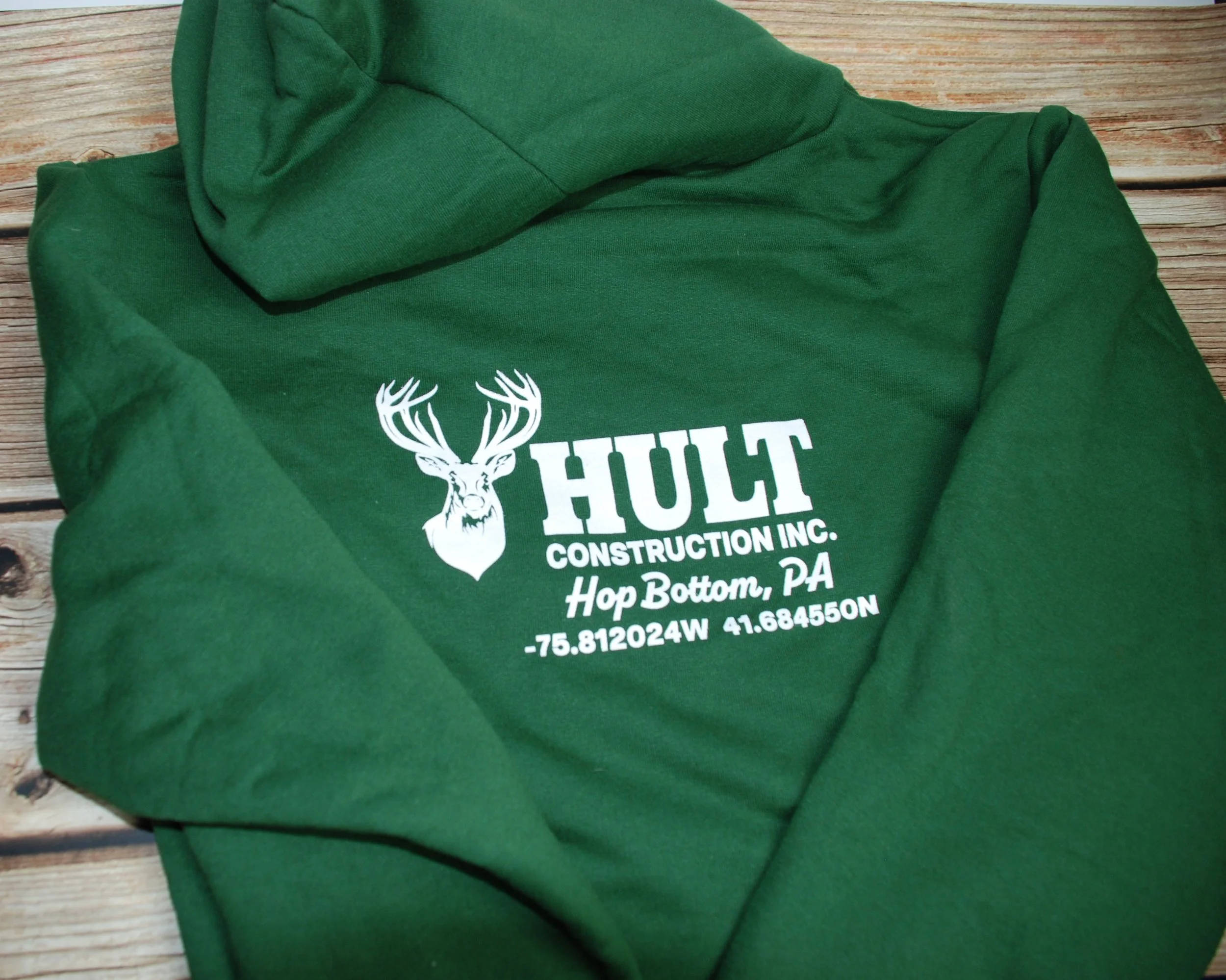 Heavy duty screen printed sweatshirts
