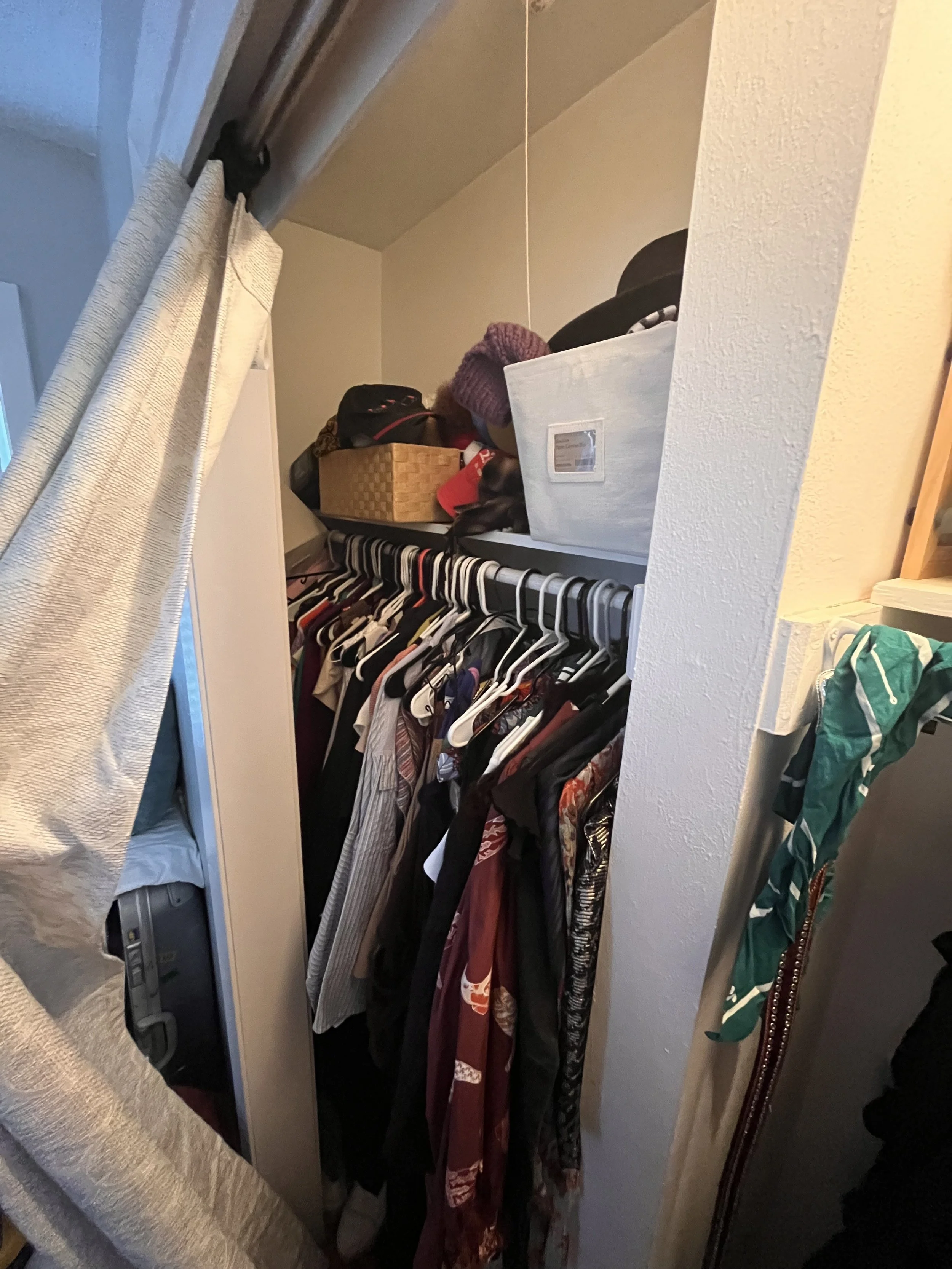 No matter the size of the closet, organizing products can change how a closet functions. Bedroom closets can really set the tone for your day. Organized closets add time back into your day instead of rummaging for a lost shoe or pants. Organized clos