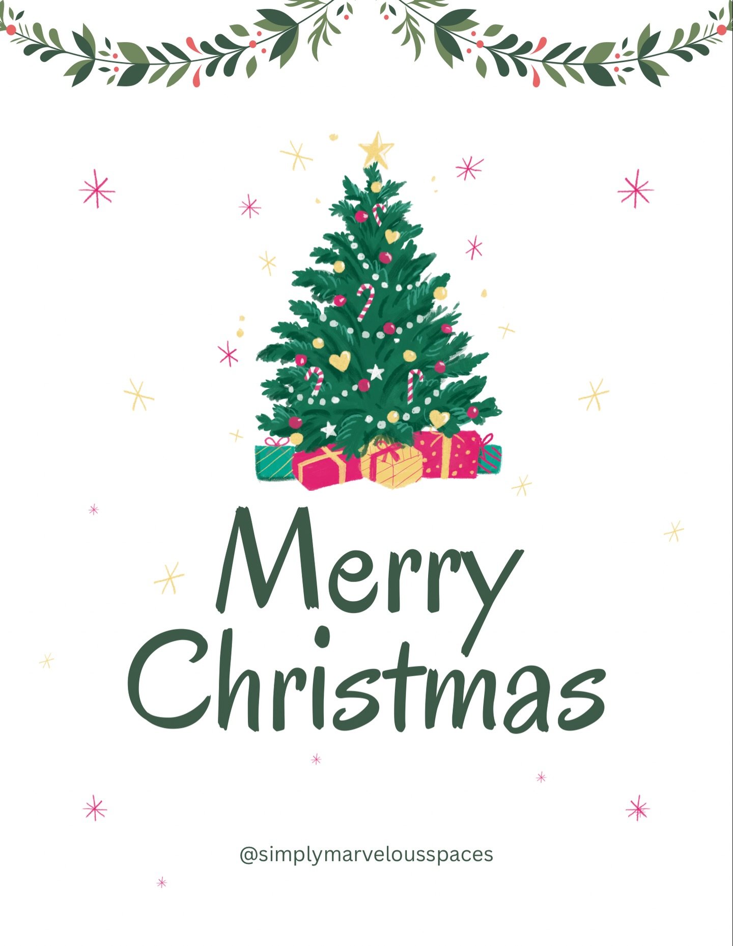 🎅🏻🎄 Merry Christmas! Wishing you a magical day filled with your favorite things and people!

#simplymarvelousspaces #organizewithtiffany