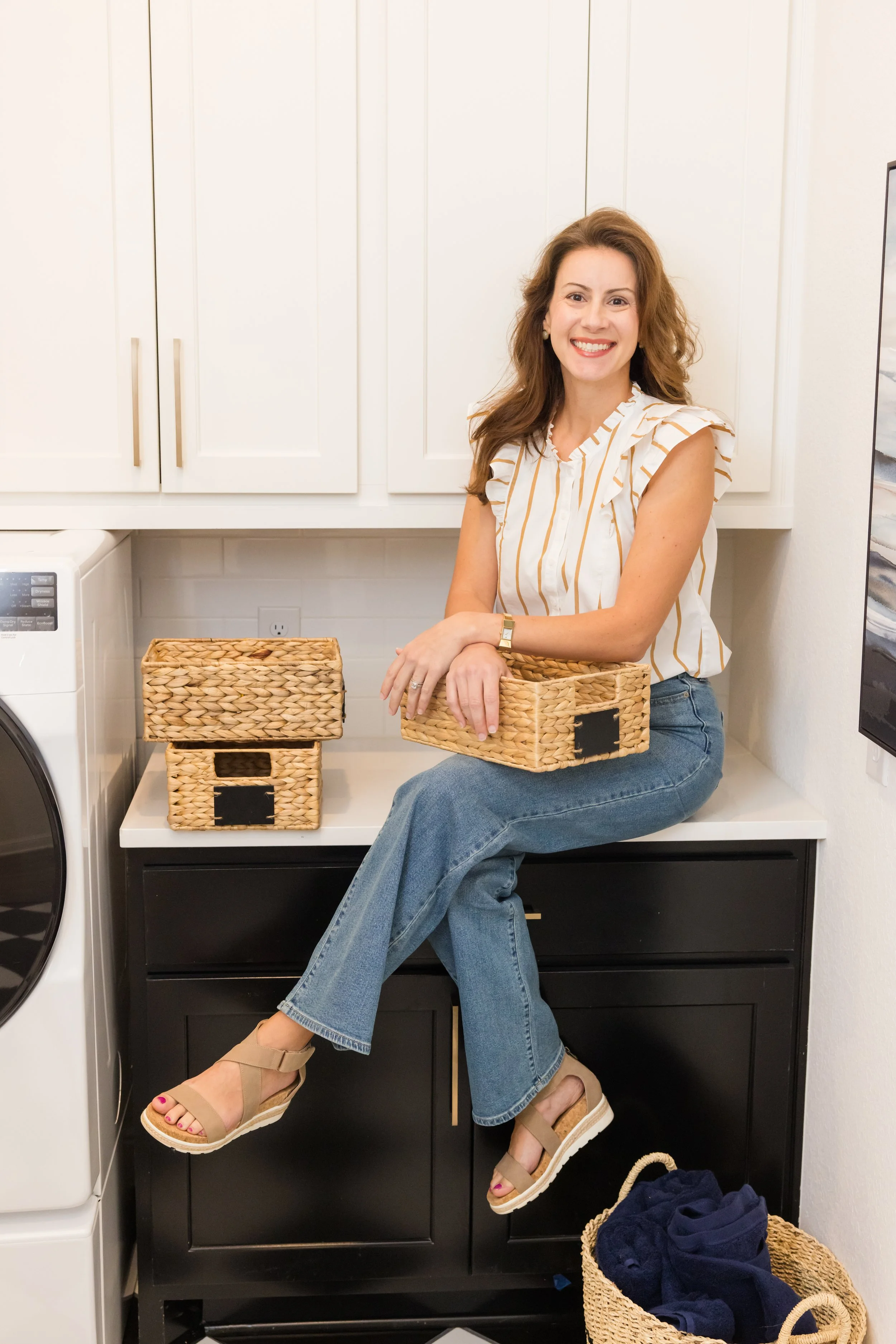professional organizer tiffany wagner of simply marvelous spaces based out of sienna, texas