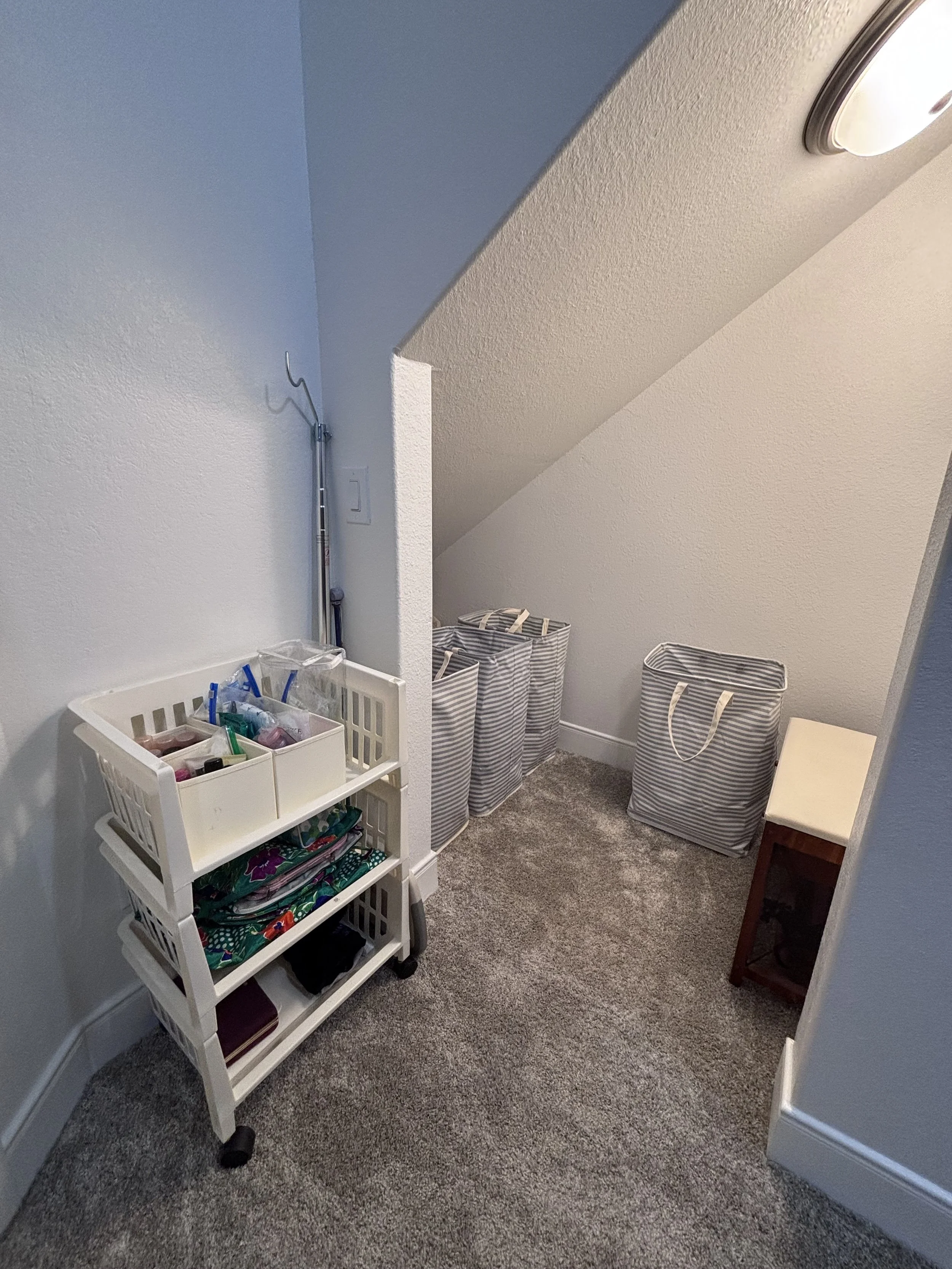 Imagine walking into your closet and not struggling to find something amazing to wear or wearing something different because everything is accessible and can easily be seen. Organized closets add time back into your day instead of rummaging for a los