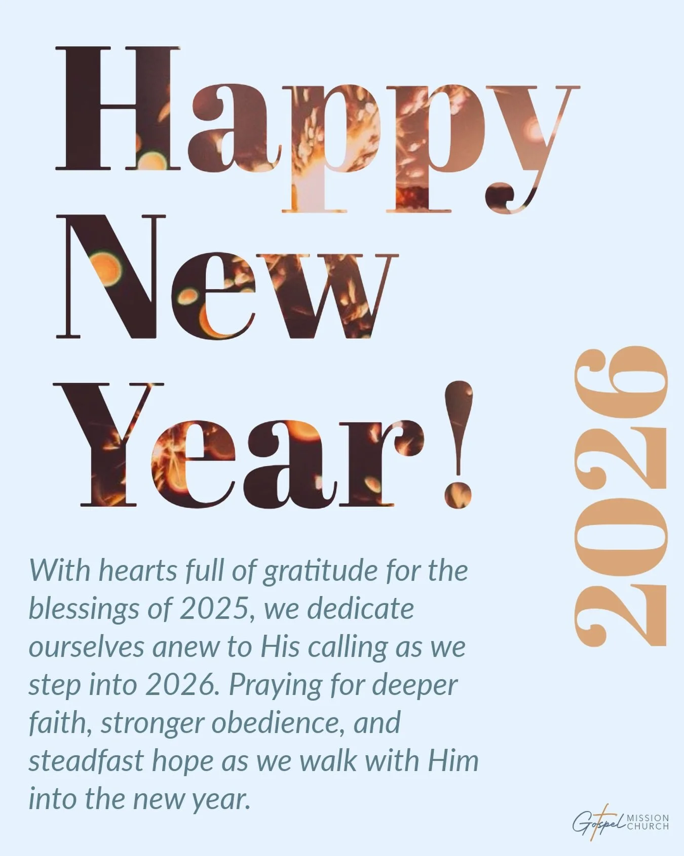 ✨Join us for NYE Worship Service &amp; Communion at 7:30PM | Wednesday, Dec 31. Emmanuel Chapel ✨