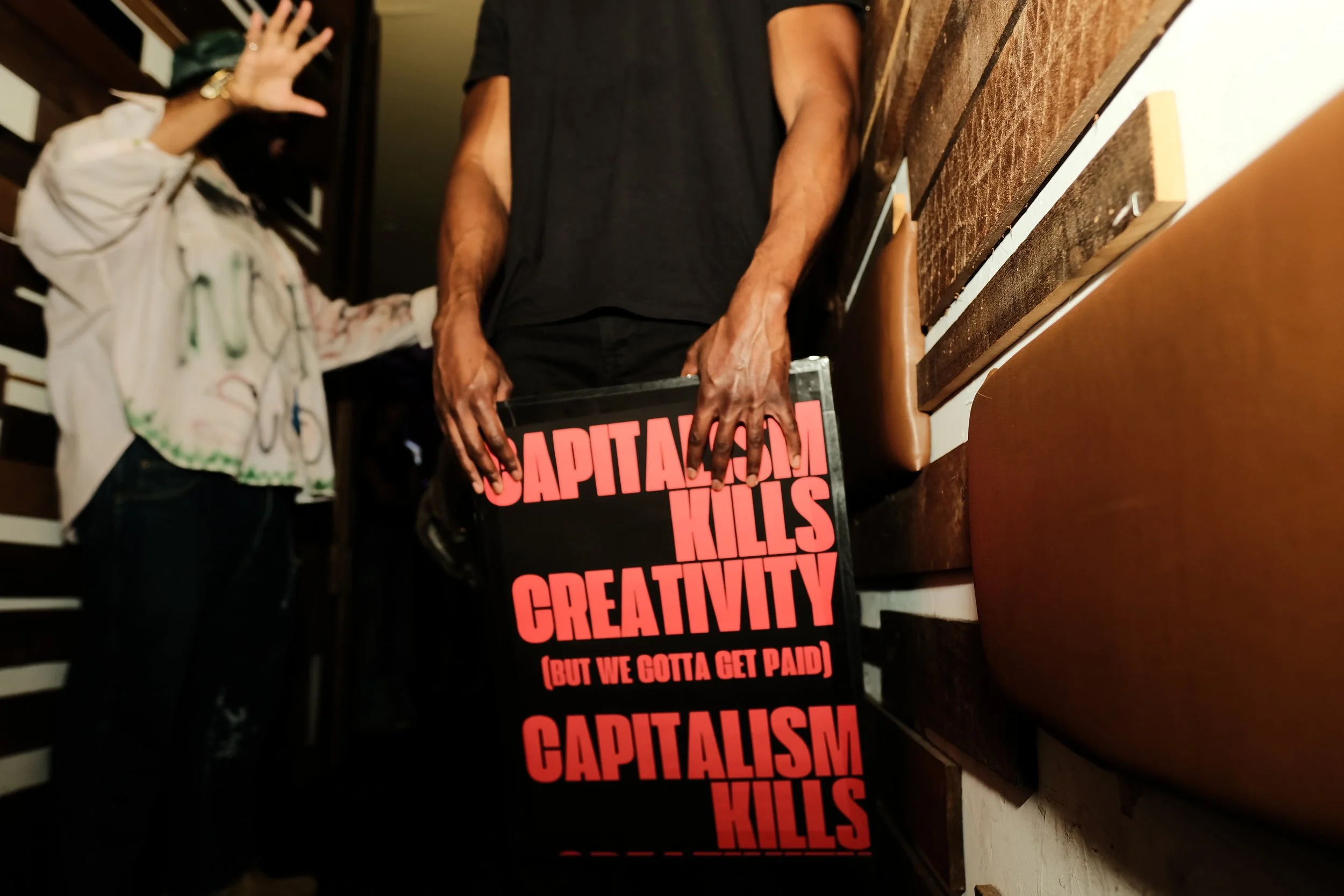 Capitalism Kills Poster