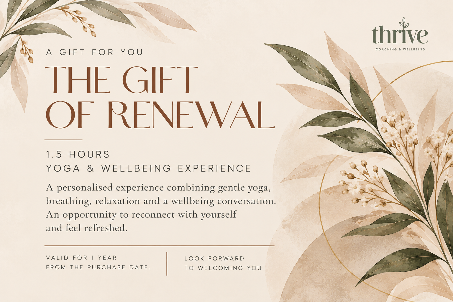 The Gift of Renewal
