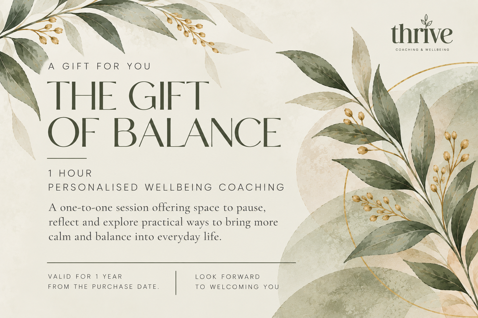 The Gift of Balance