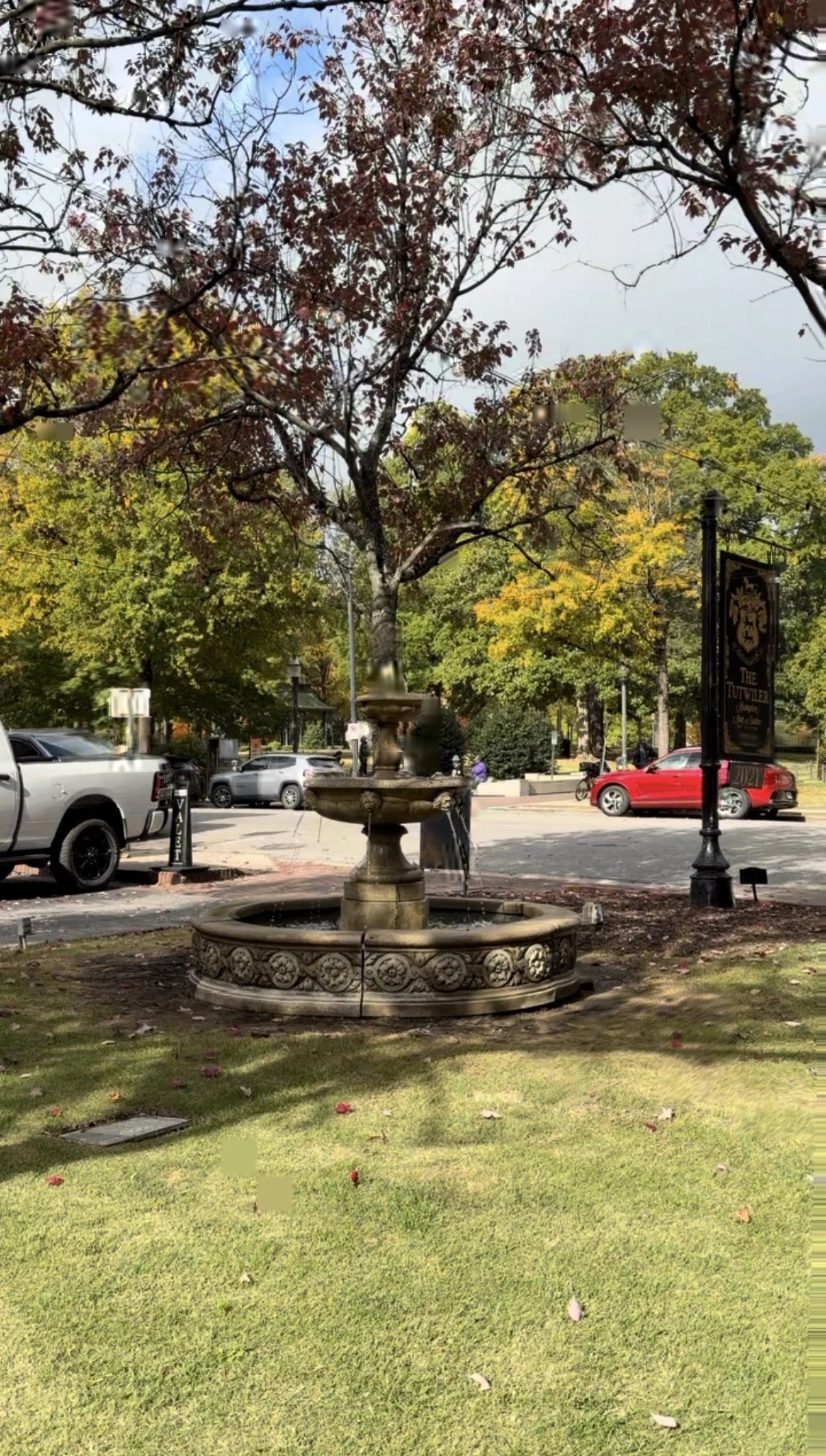 The Tutwiler Hotel Fountain in Downtown Birmingham, Alabama