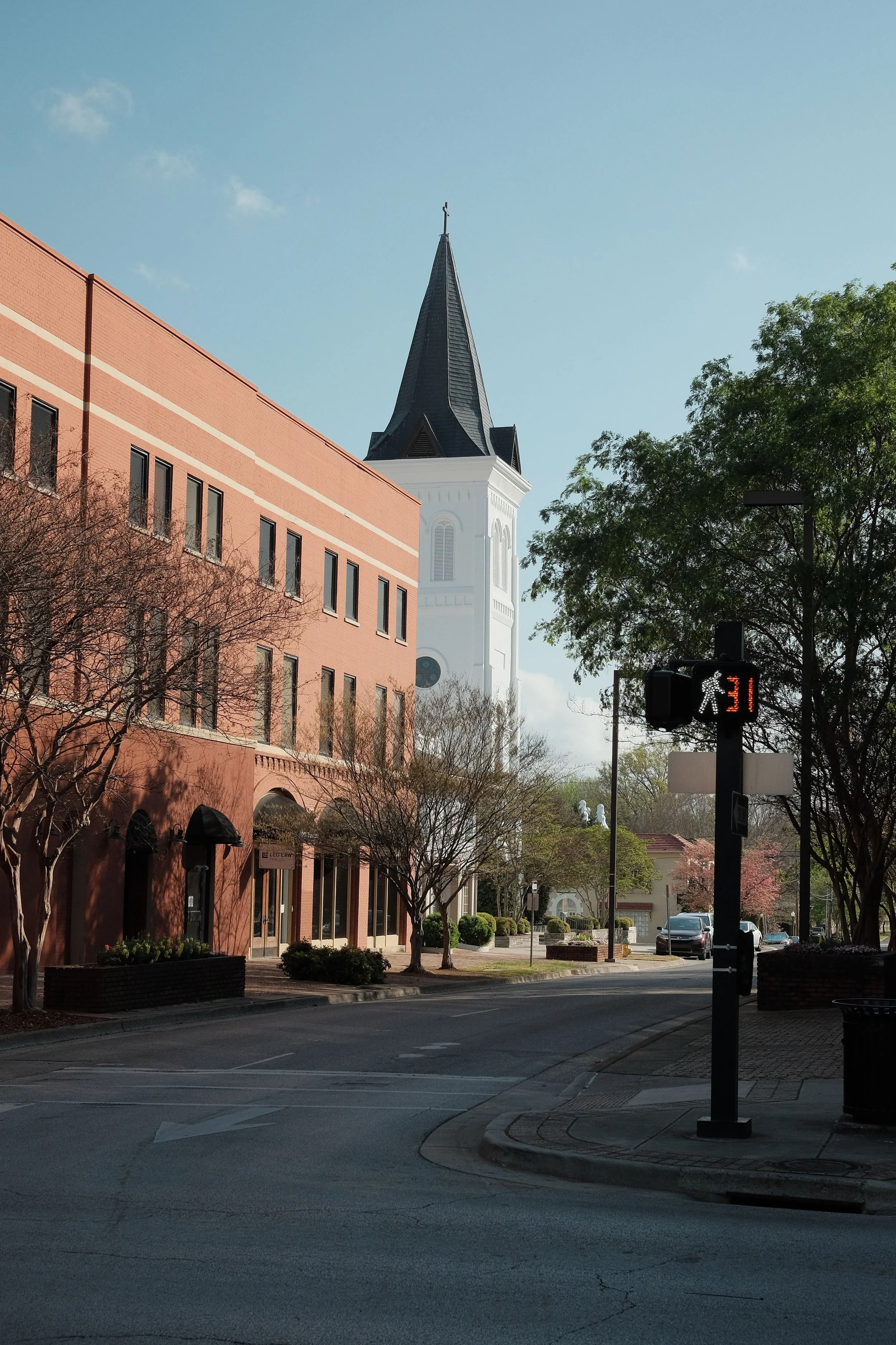 Downtown church in Huntsville, Alabama