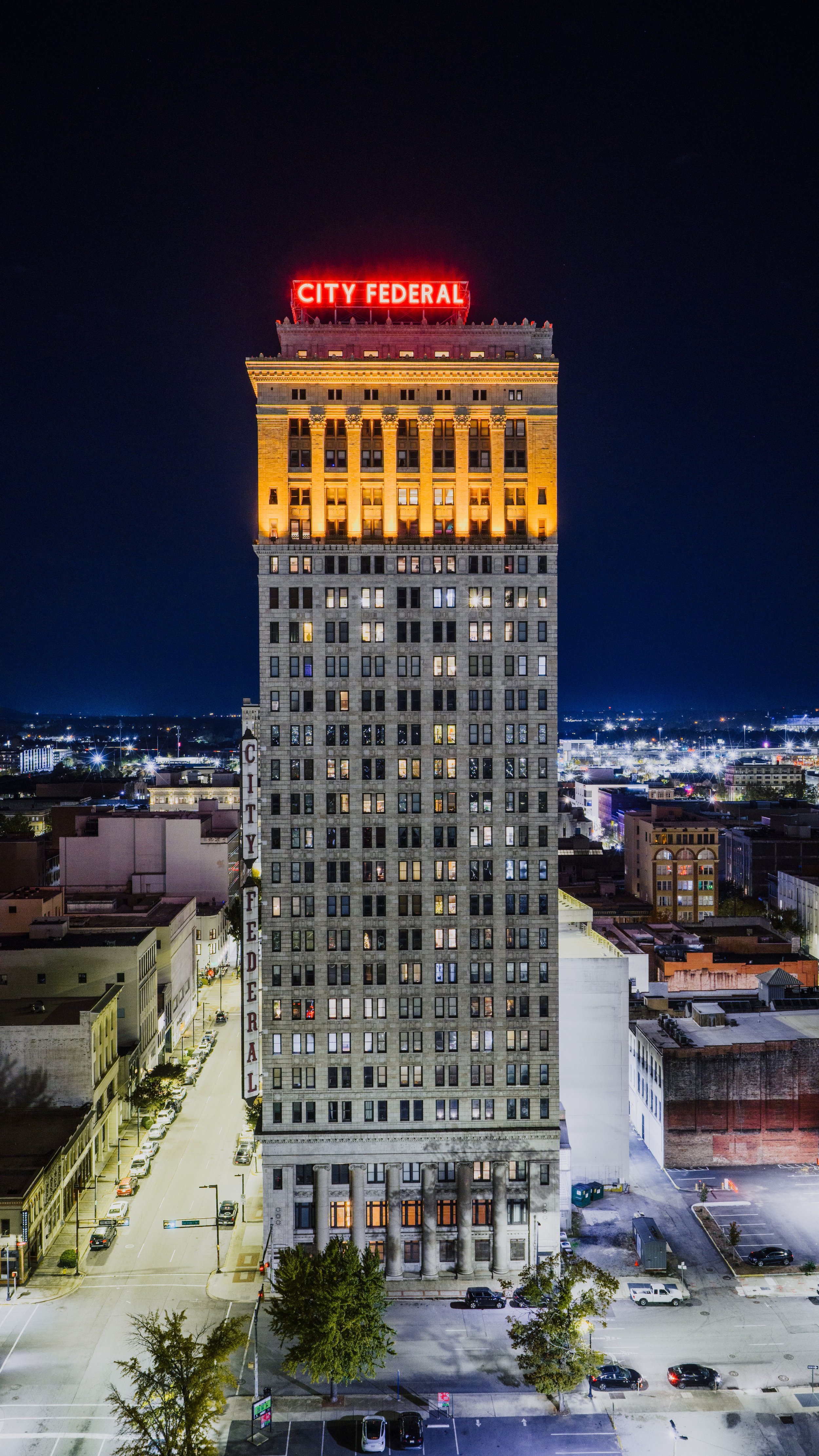 City Federal Building in Downtown Birmingham, Alabama