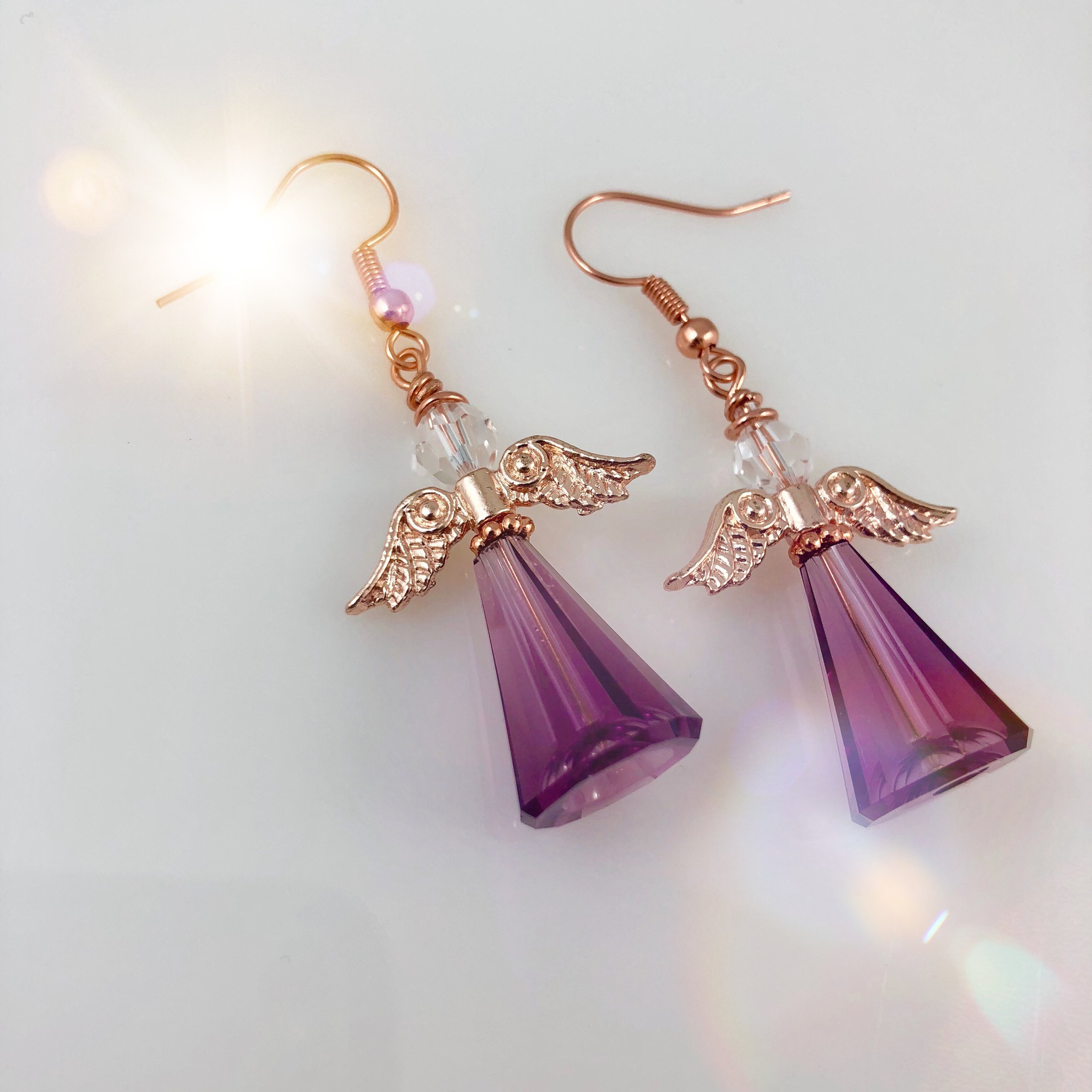 Angel earrings