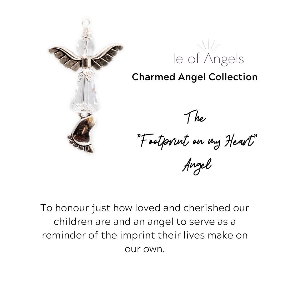 The "Footprint on my Heart" angel