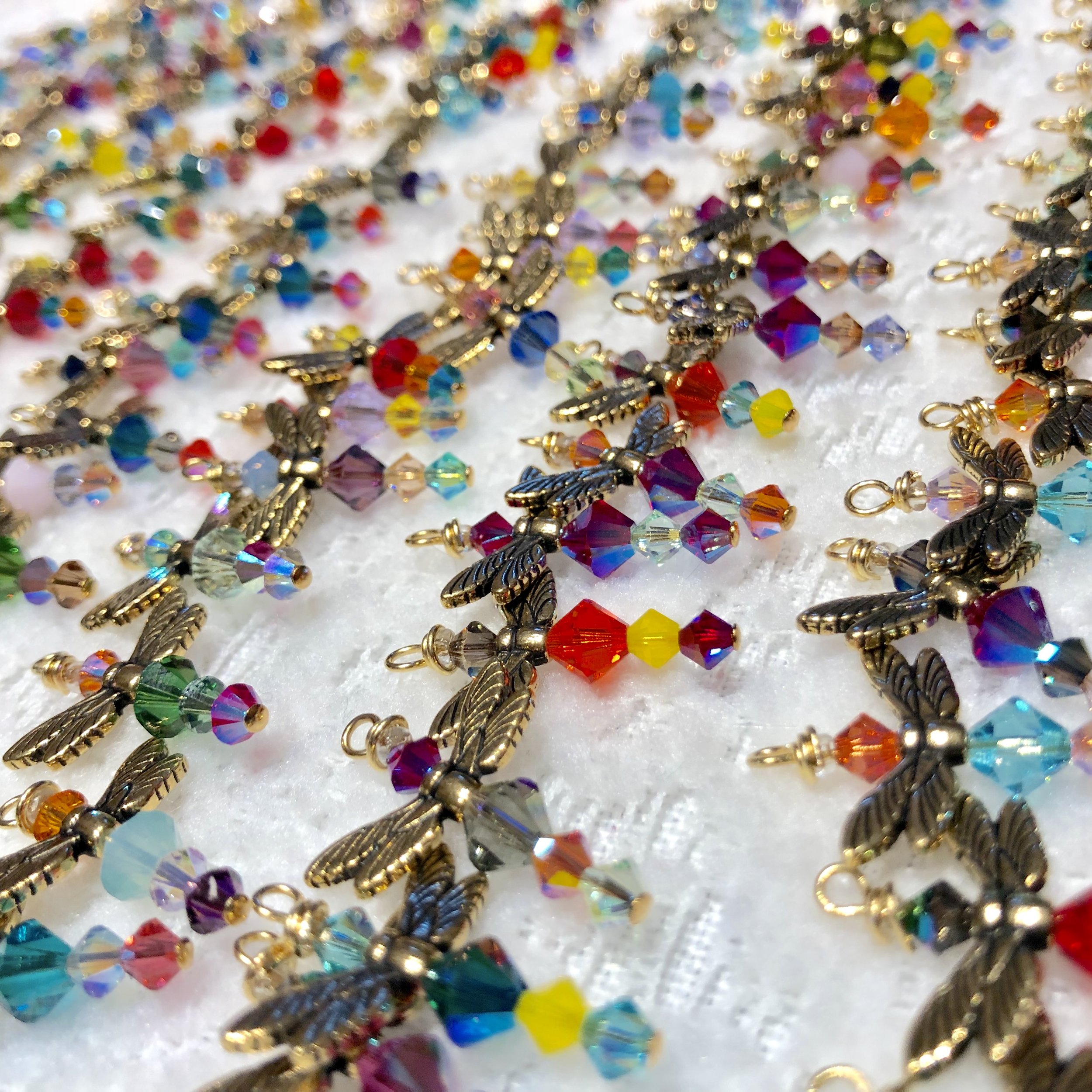 Assorted Friendship Dragonfly charms