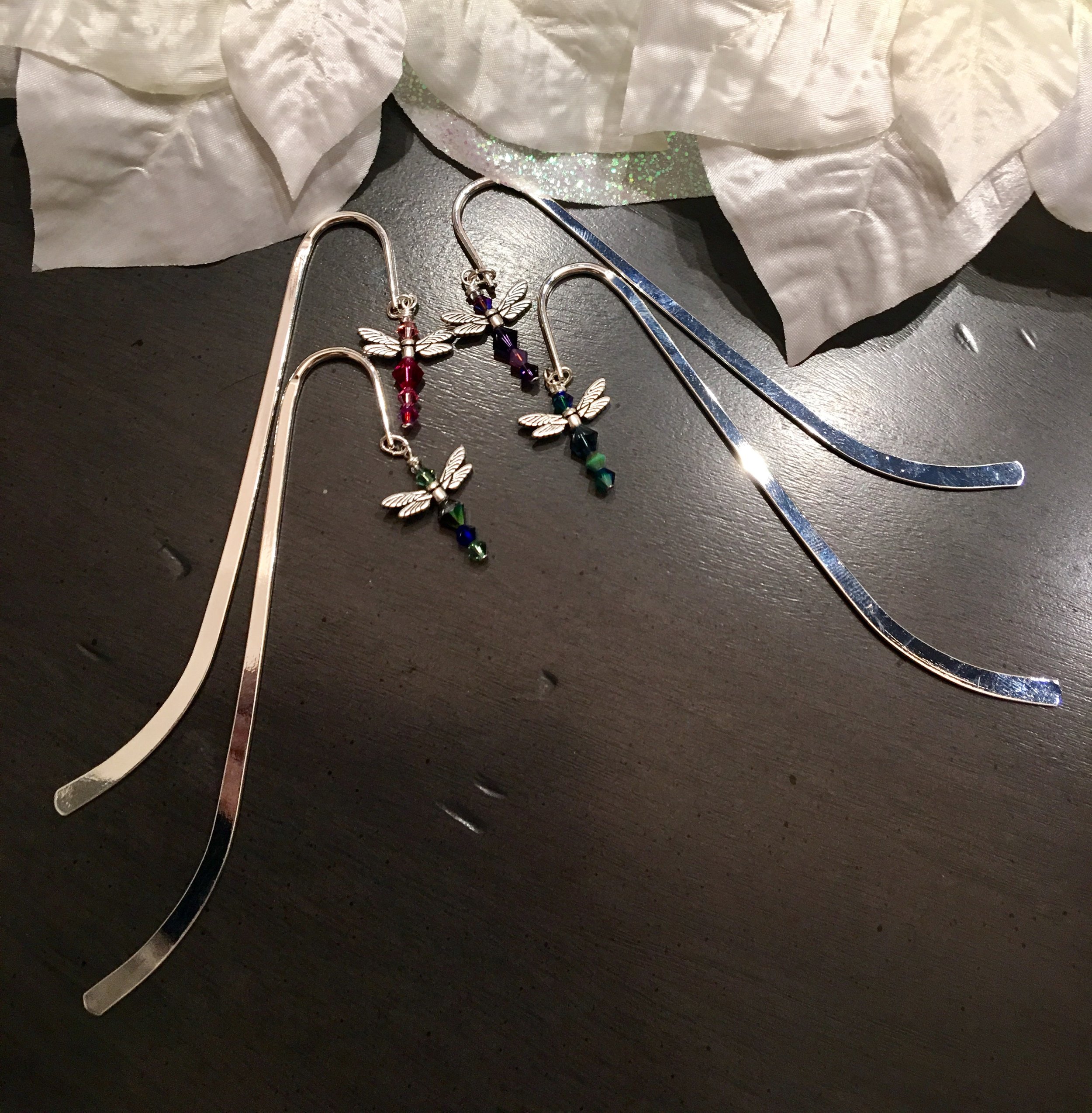 Friendship dragonfly bookmarks