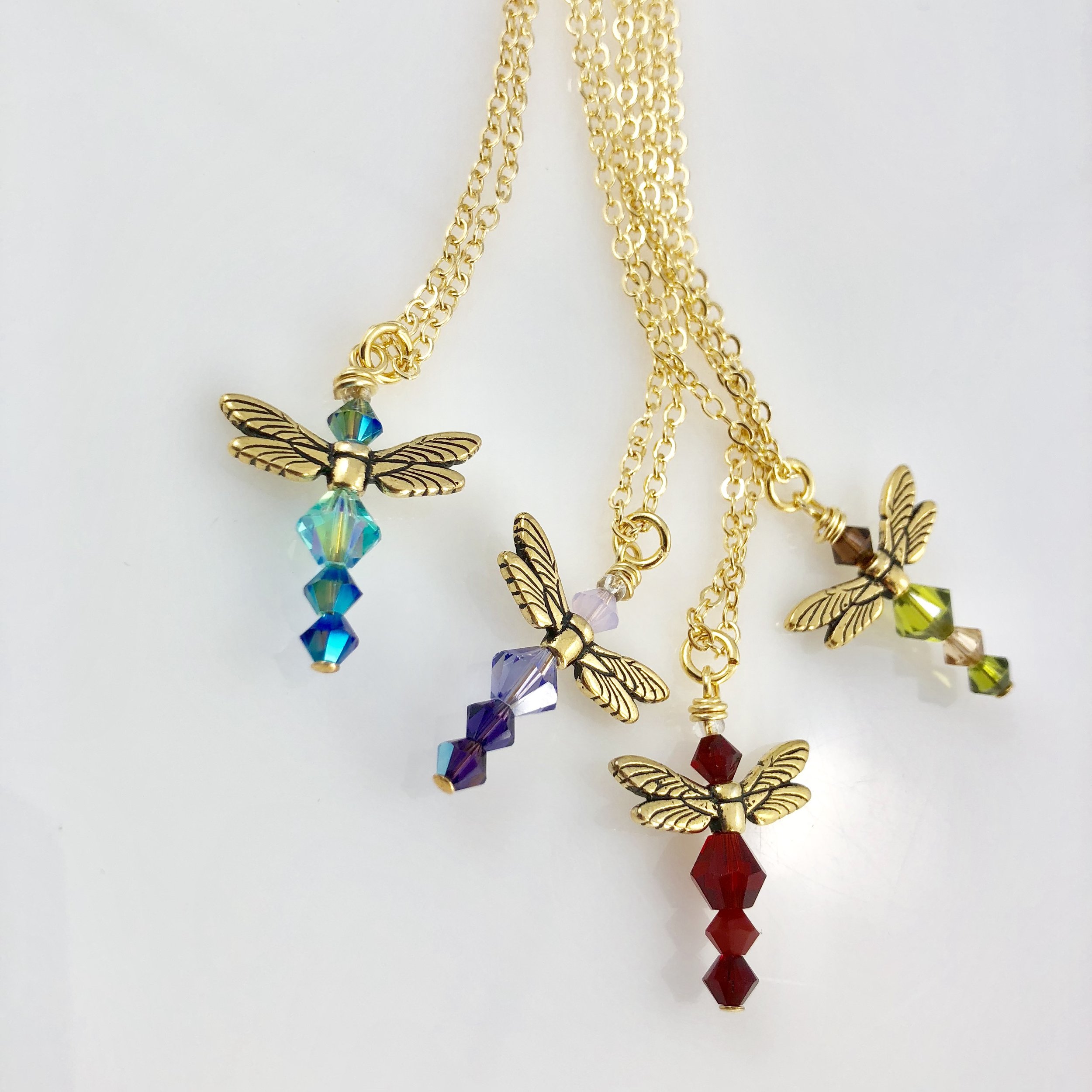 Friendship Dragonfly necklaces