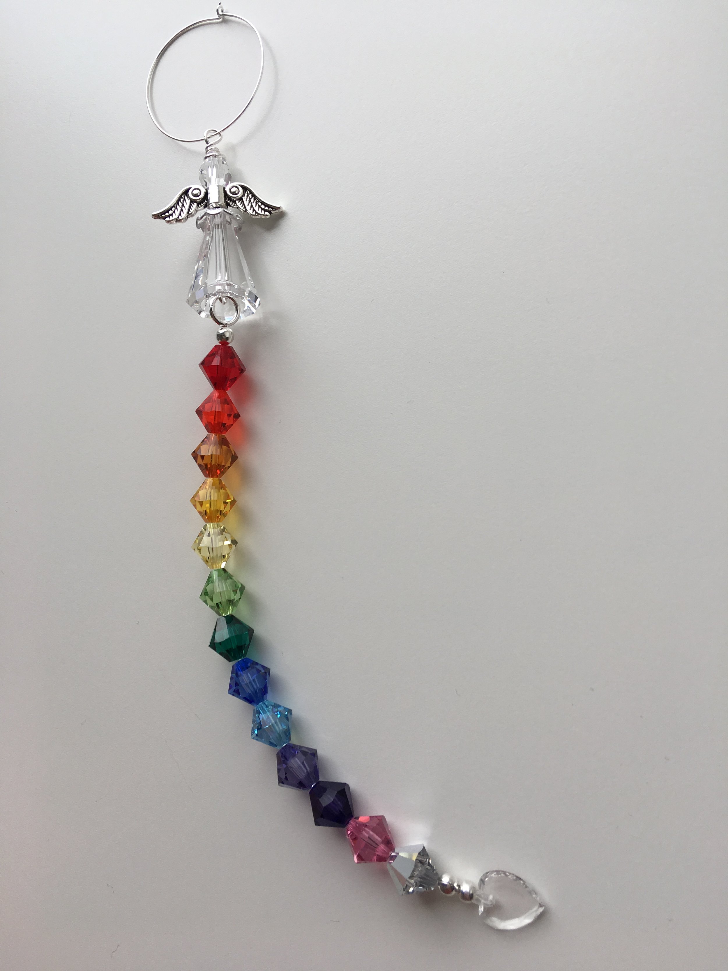 Custom order angel sun catcher