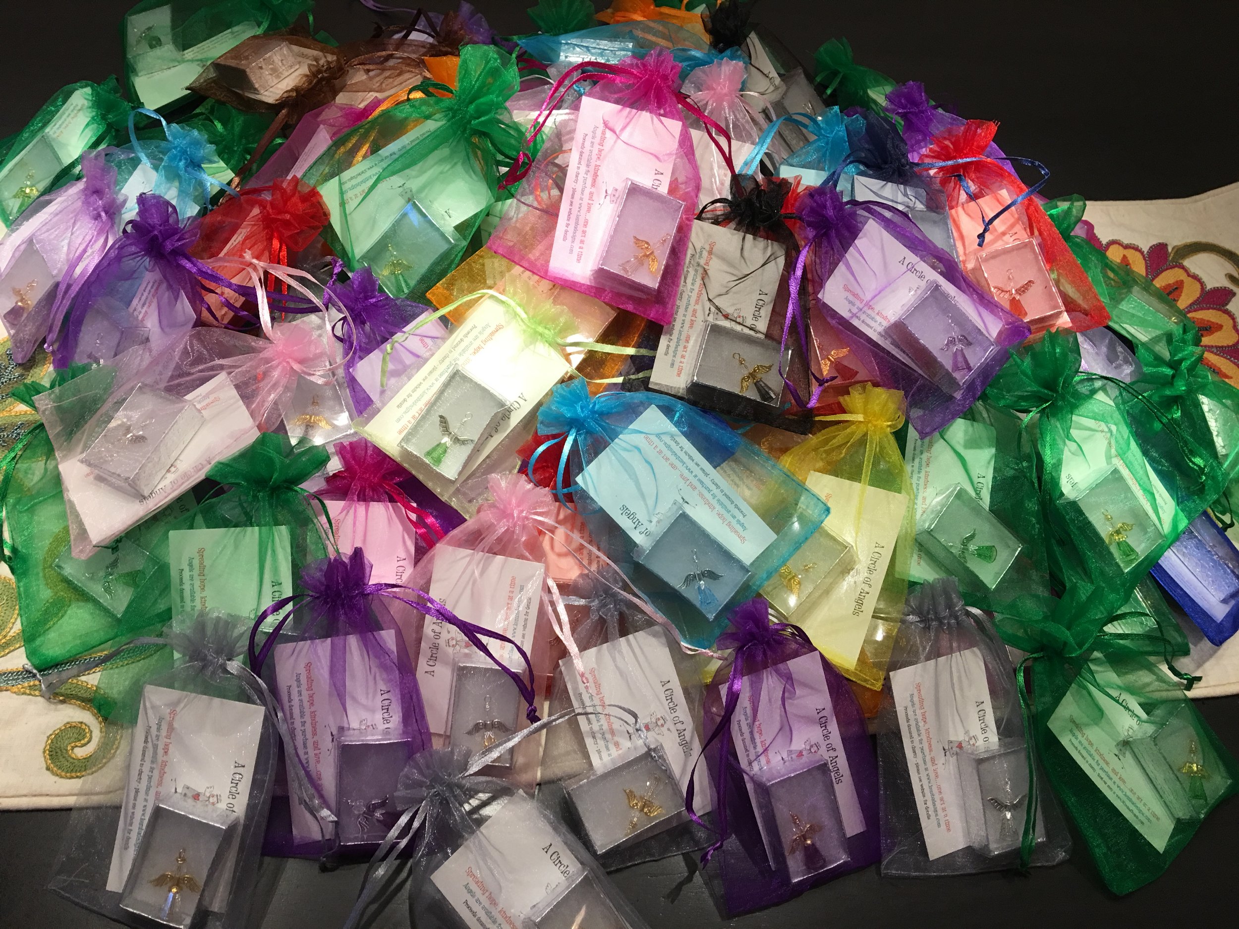 Packaged angels and Friendship Dragonflies