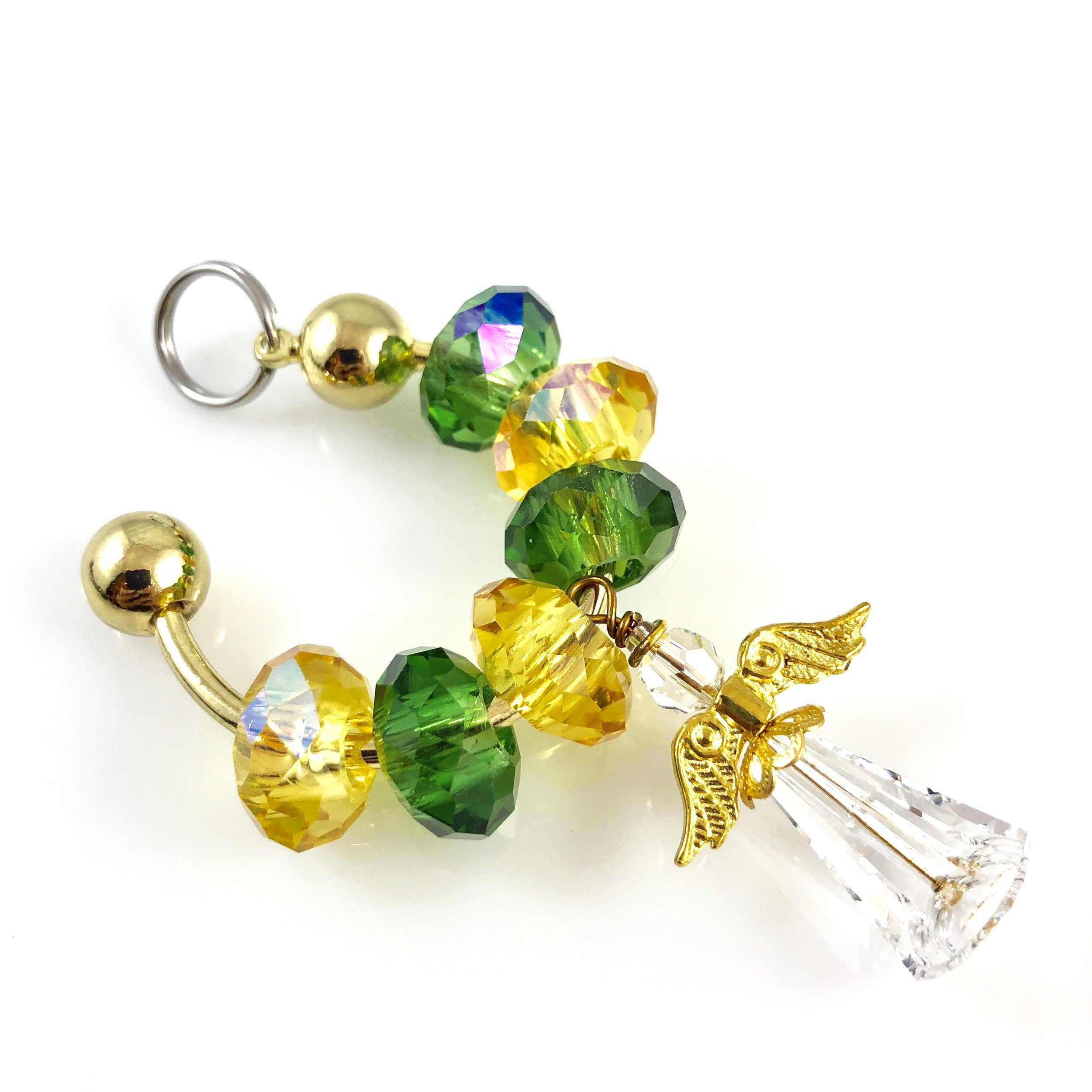 Angel "Love Locked" keychain
