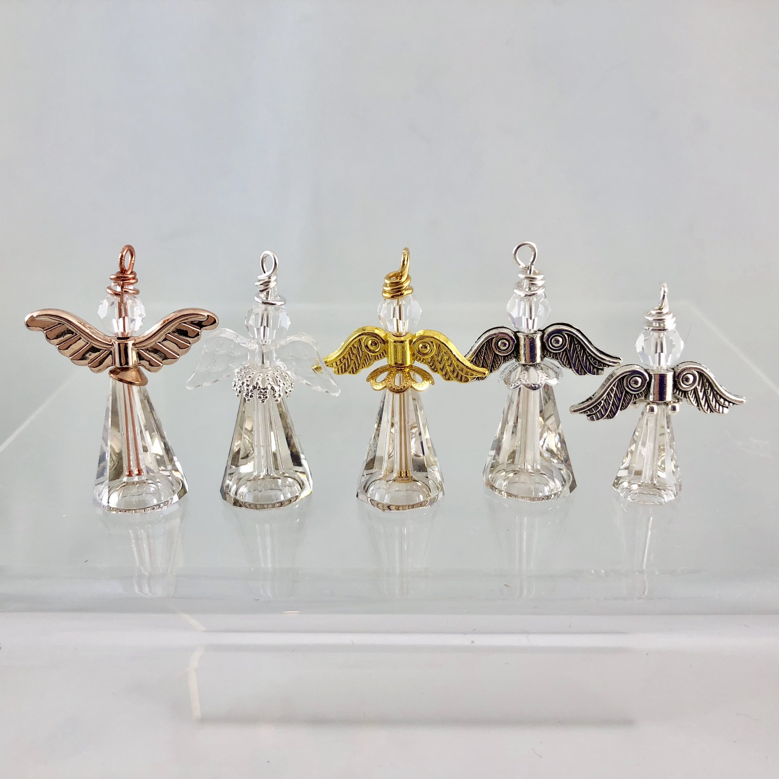 Assorted sliver angels