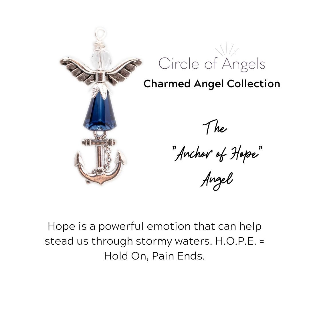 The "Anchor of Hope" angel