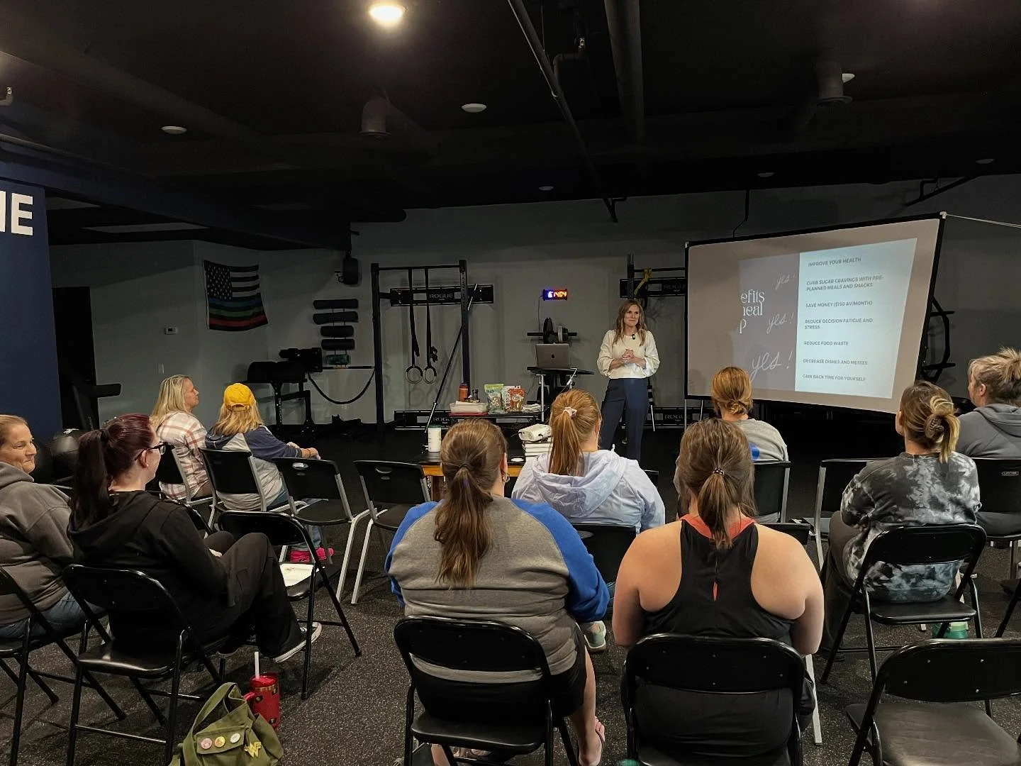 Thank you @wellnessthatfits for teaching us how to meal plan and prep more efficiently for our families!!