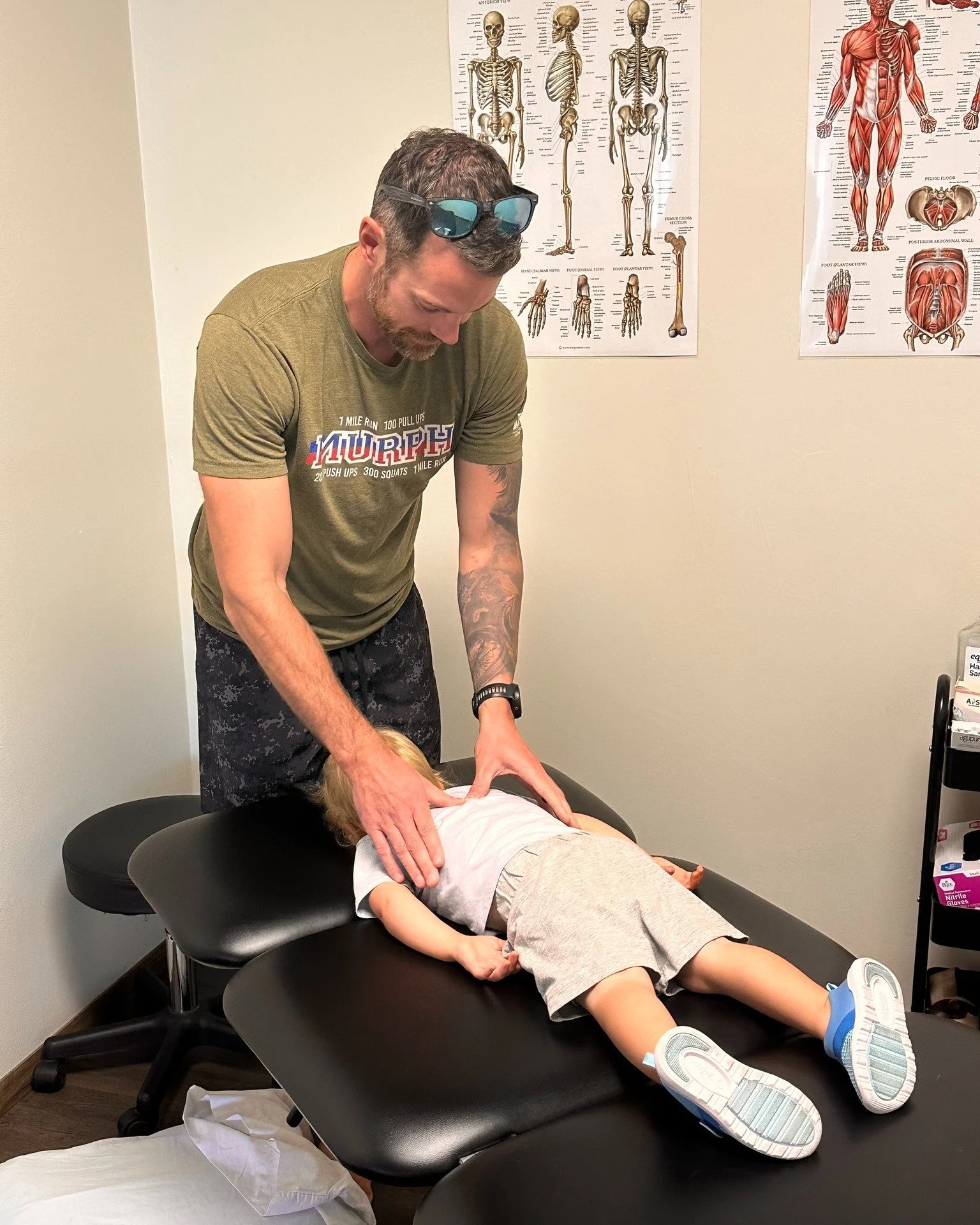 Linc likes to play &lsquo;therapist,&rsquo; but he tends to pick being the patient the most&hellip; I wonder why! 😏 

Got me thinking about how we, as parents, are huge influencers for our kids &mdash; the role models for the habits and behaviors th