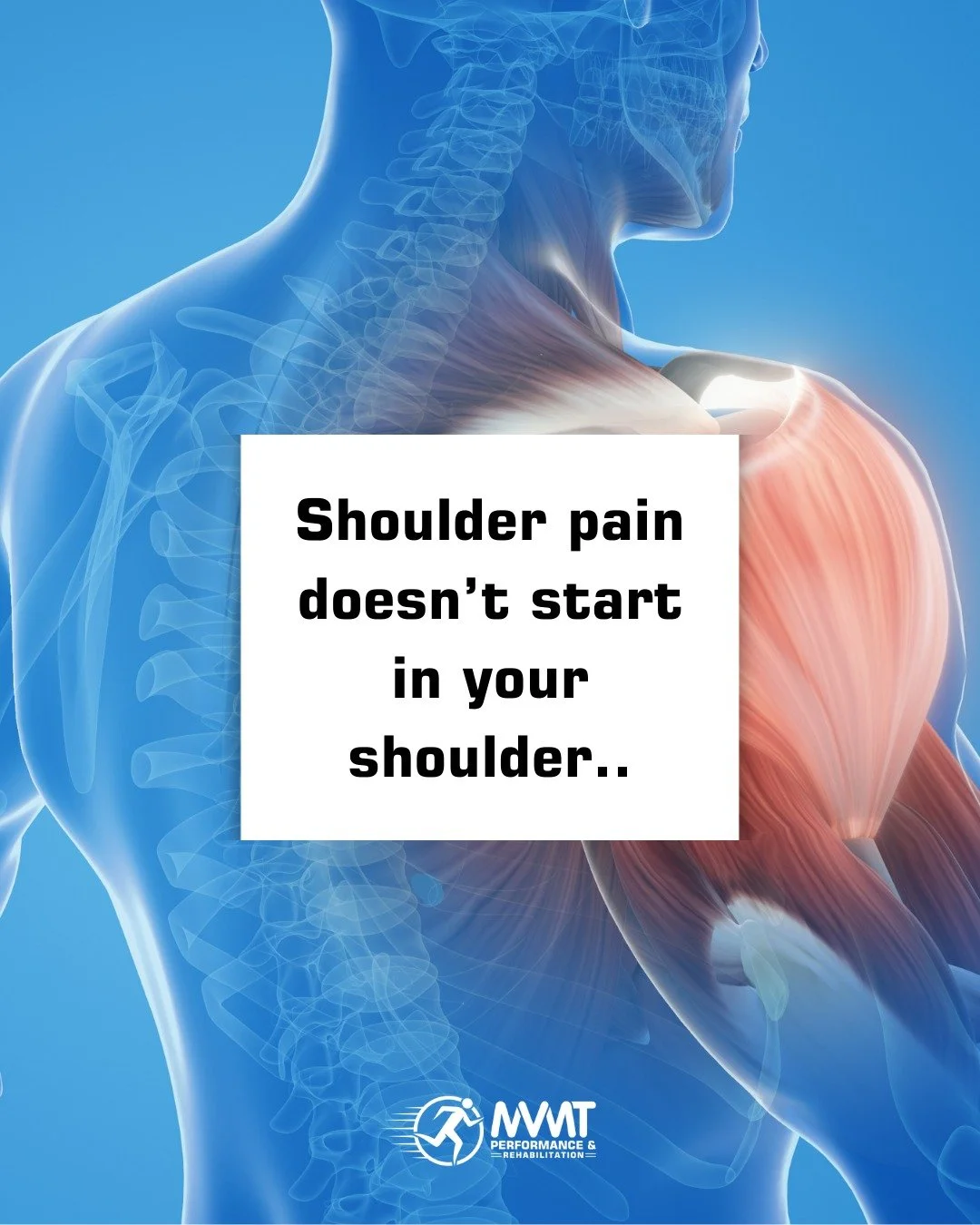 Still dealing with shoulder pain from a year ago? Let&rsquo;s fix the why, not chase symptoms so you can get back to lifting, reaching and sleeping without pain! 💪 

📍 Book a shoulder assessment at MVMT !

💬 Or DM us &ldquo;SHOULDER&rdquo; and we&