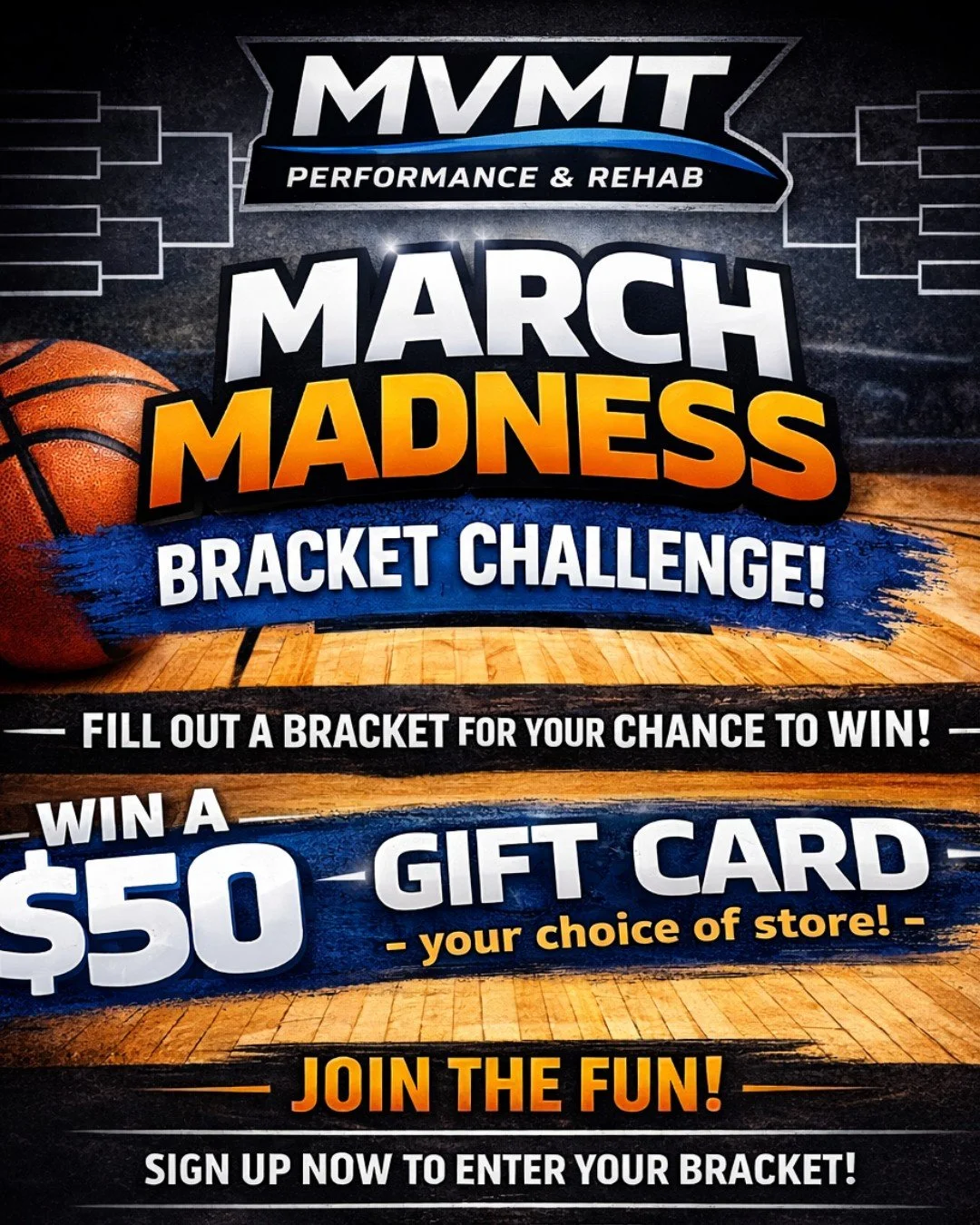It's our favorite time of year - let the madness begin! 🏀 💙 👏

DM us for the link to join!