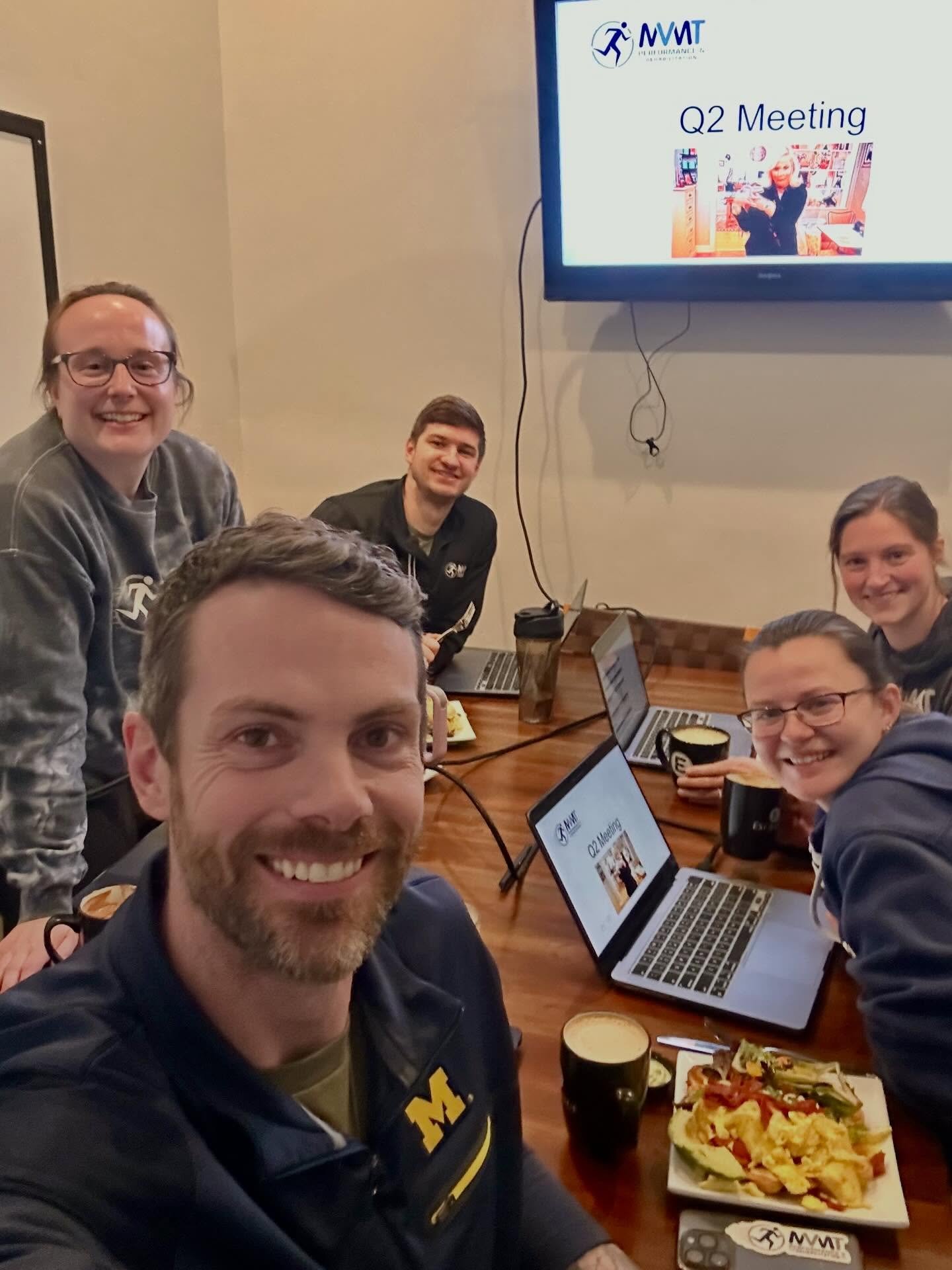 Doing dope sh!t with dope people! Some new things coming to MVMT to bring you the best care possible! 

Shoutout to @theexchangecoffee for always keeping us slightly over caffeinated at these quarterly meetings🤪☕️