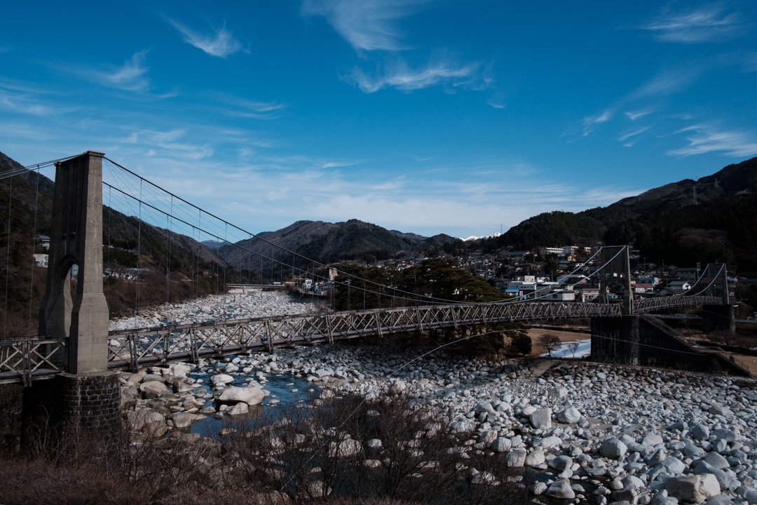 Momosuke Bridge, Kiso Valley