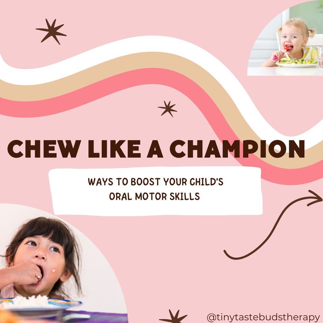 🍽️ Chew Like a Champion! 💪 Boost your child's oral motor skills for eating with these effective exercises and tips. 🌟👄

Hey, parents and caregivers! Are you ready to help your child become a confident and skilled eater? 🙌 Let's dive into the wor