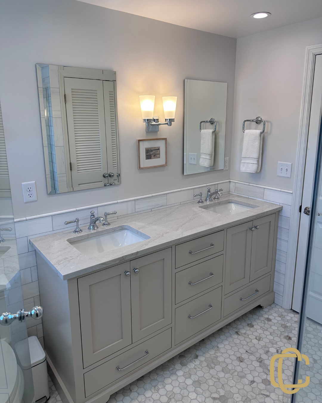 Bathrooms - The Bel Aire Drive Project