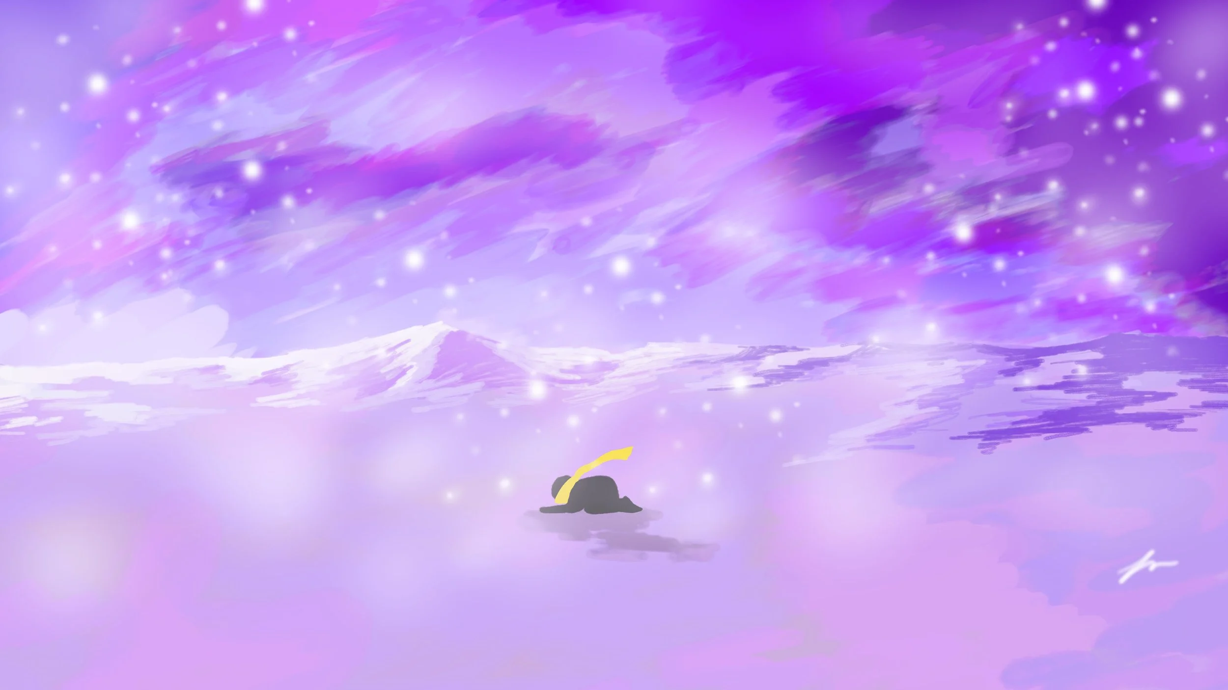 Lilac Winter | 2023 | 9" x 16"