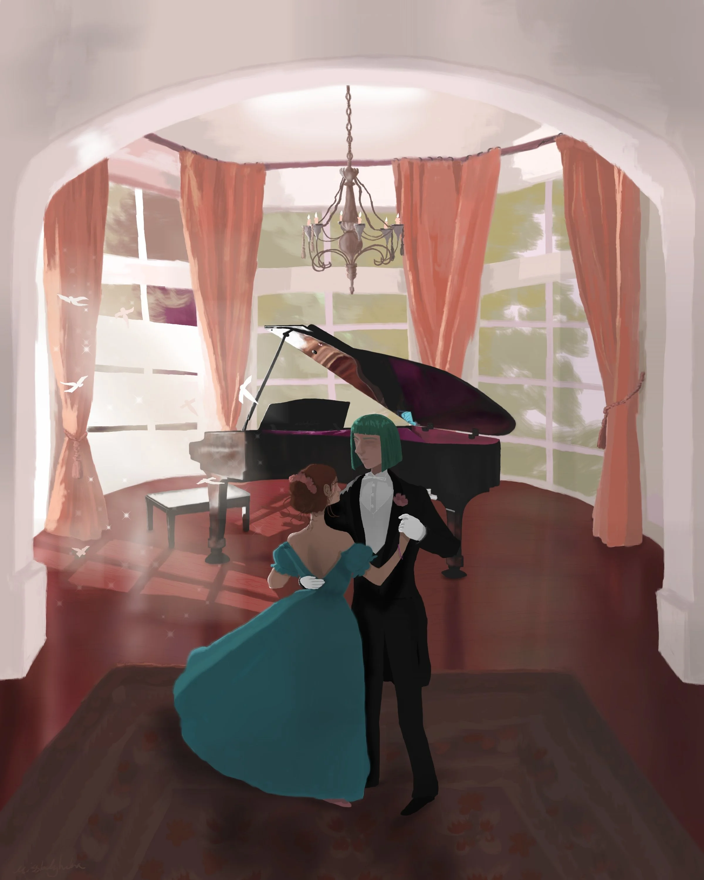 Haku and Chihiro Autumn .jpg