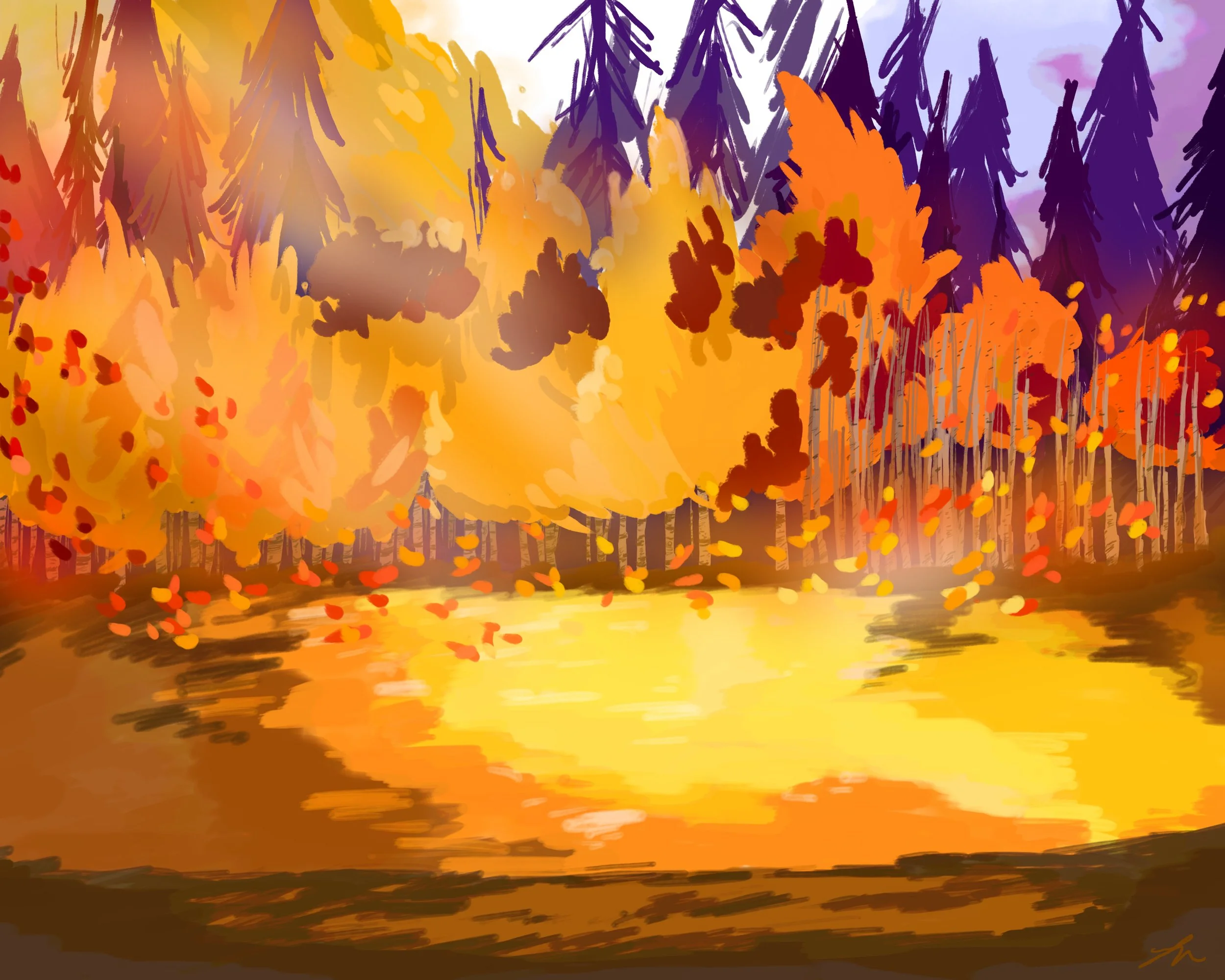 Autumn Song | 2023 | 16" x 20"