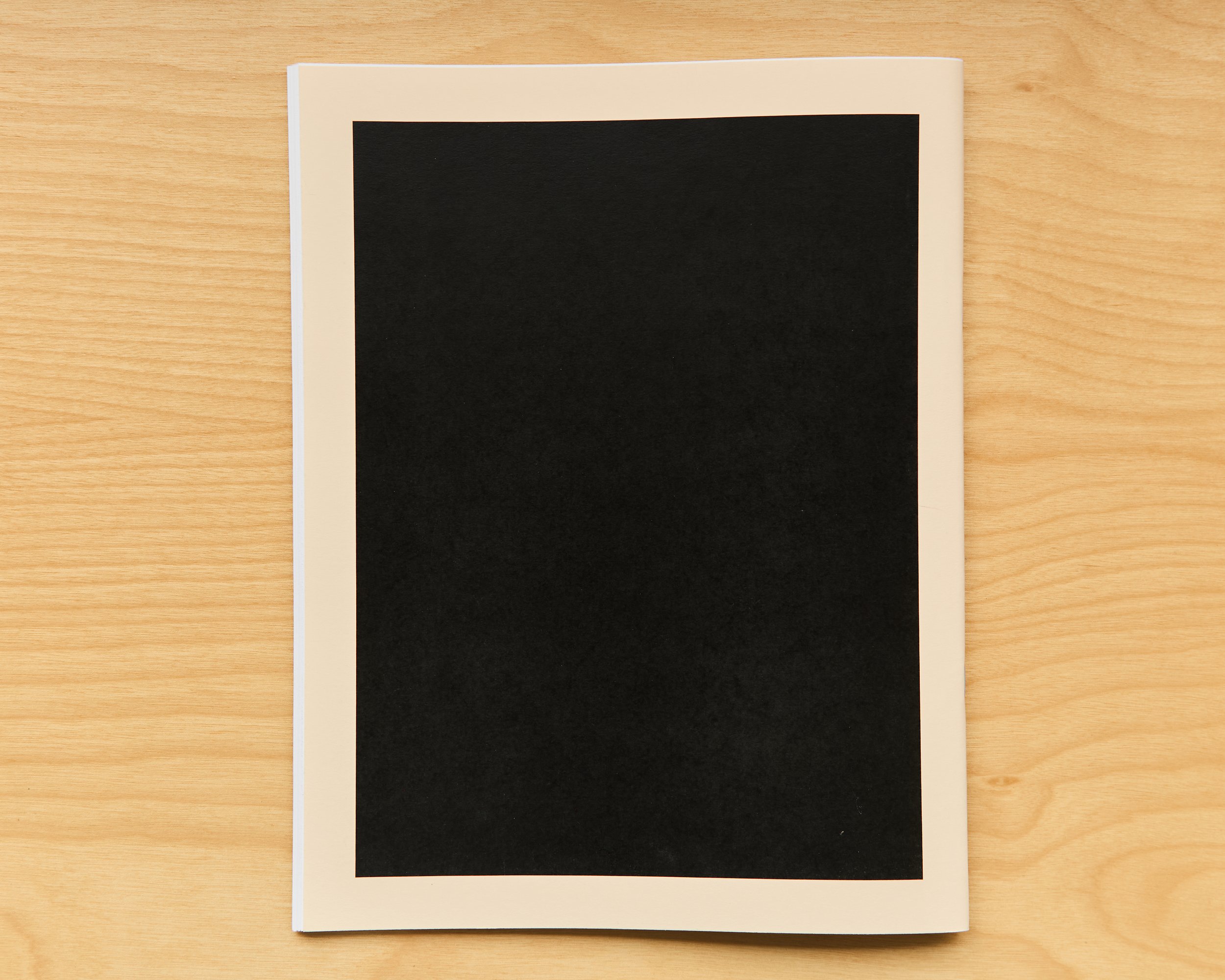 Staple-bound book | 68 pages | Edition of 50